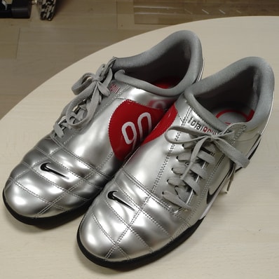 Nike Total 90 3 SP "Metallic Silver and Black"