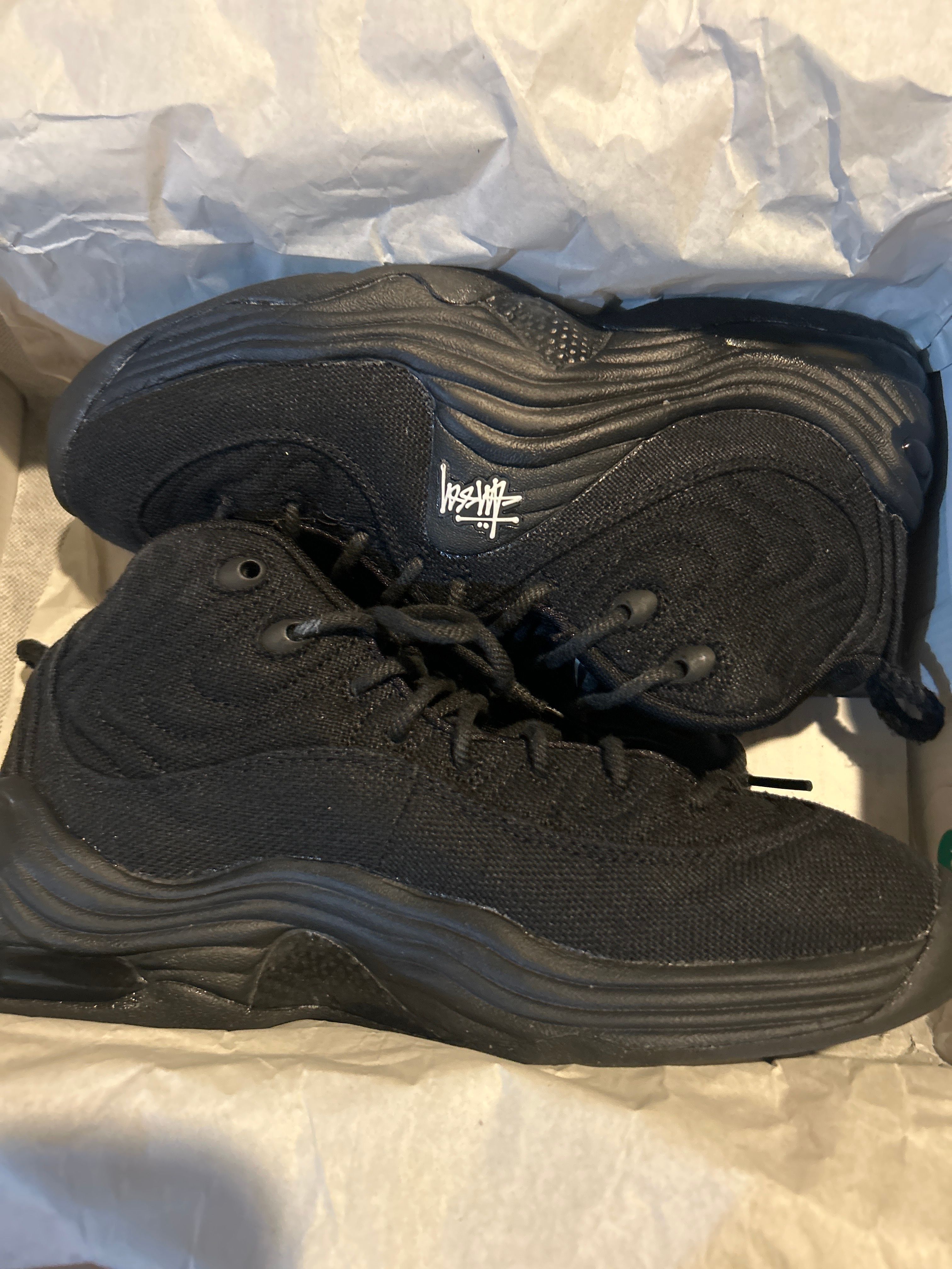 Stussy × Nike Air Penny 2 "Black"