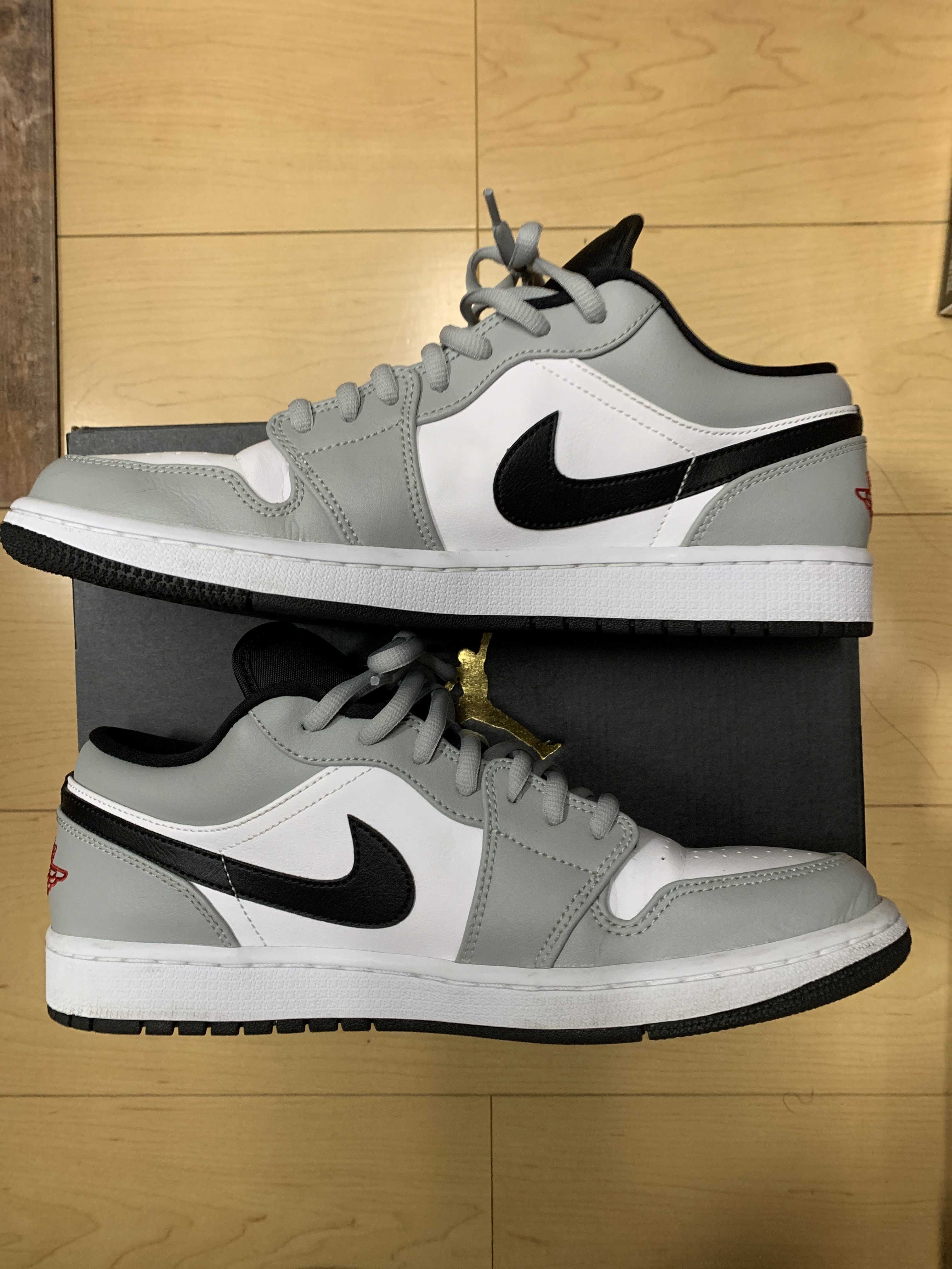 NIKE AIR JORDAN 1 LOW "LIGHT SMOKE GREY"