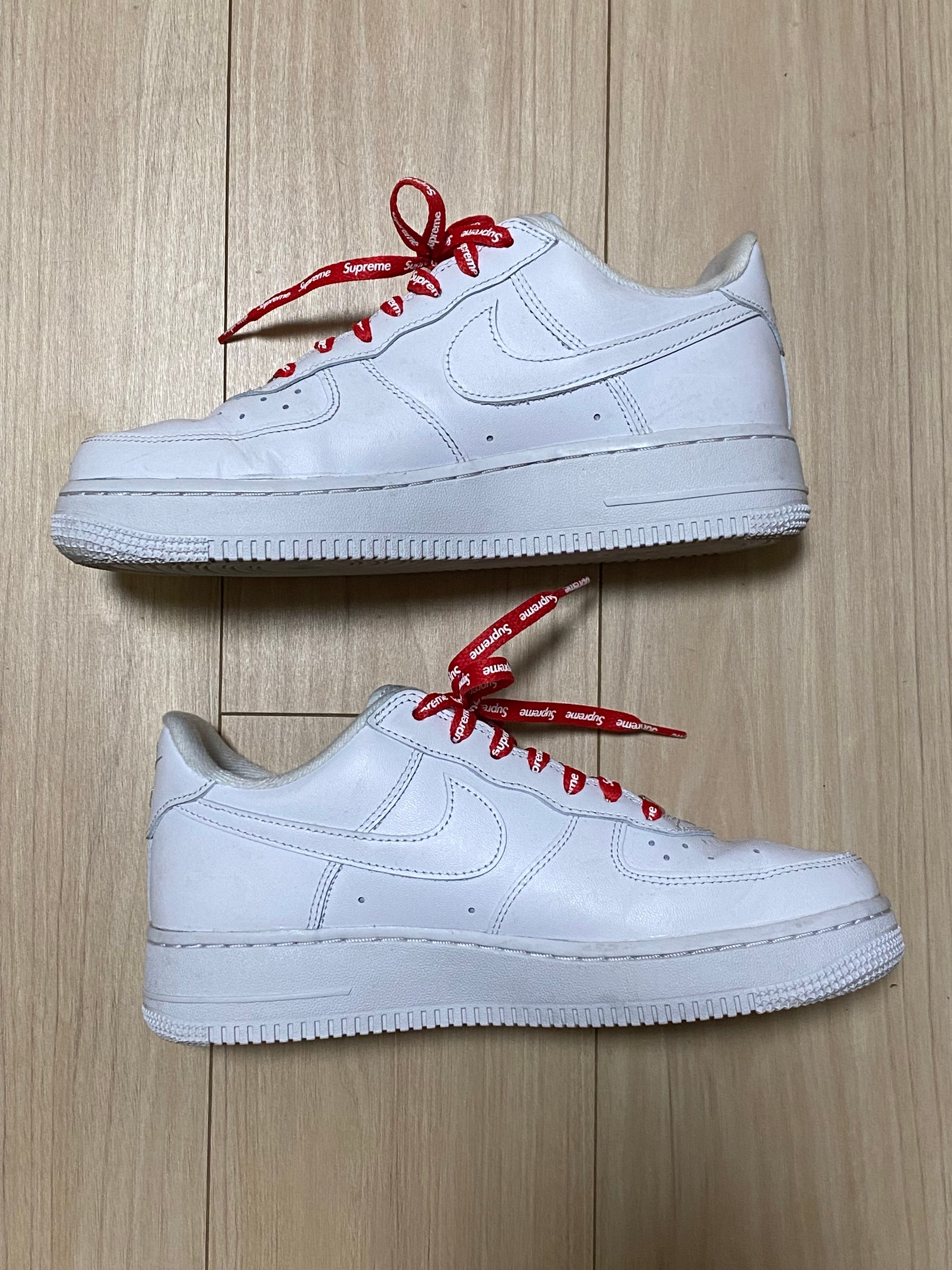 Supreme × Nike Air Force 1 Low "White"