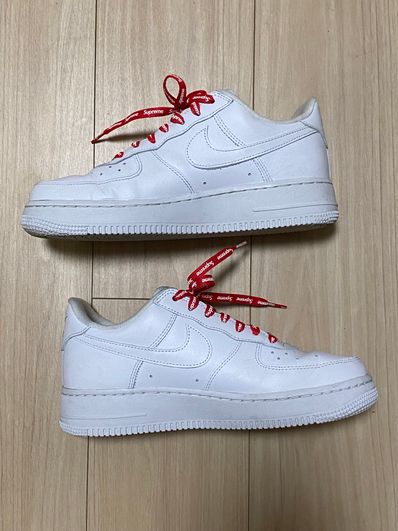 Supreme × Nike Air Force 1 Low "White"