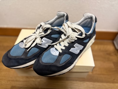 New Balance 990V2 "Navy/Castlerock"
