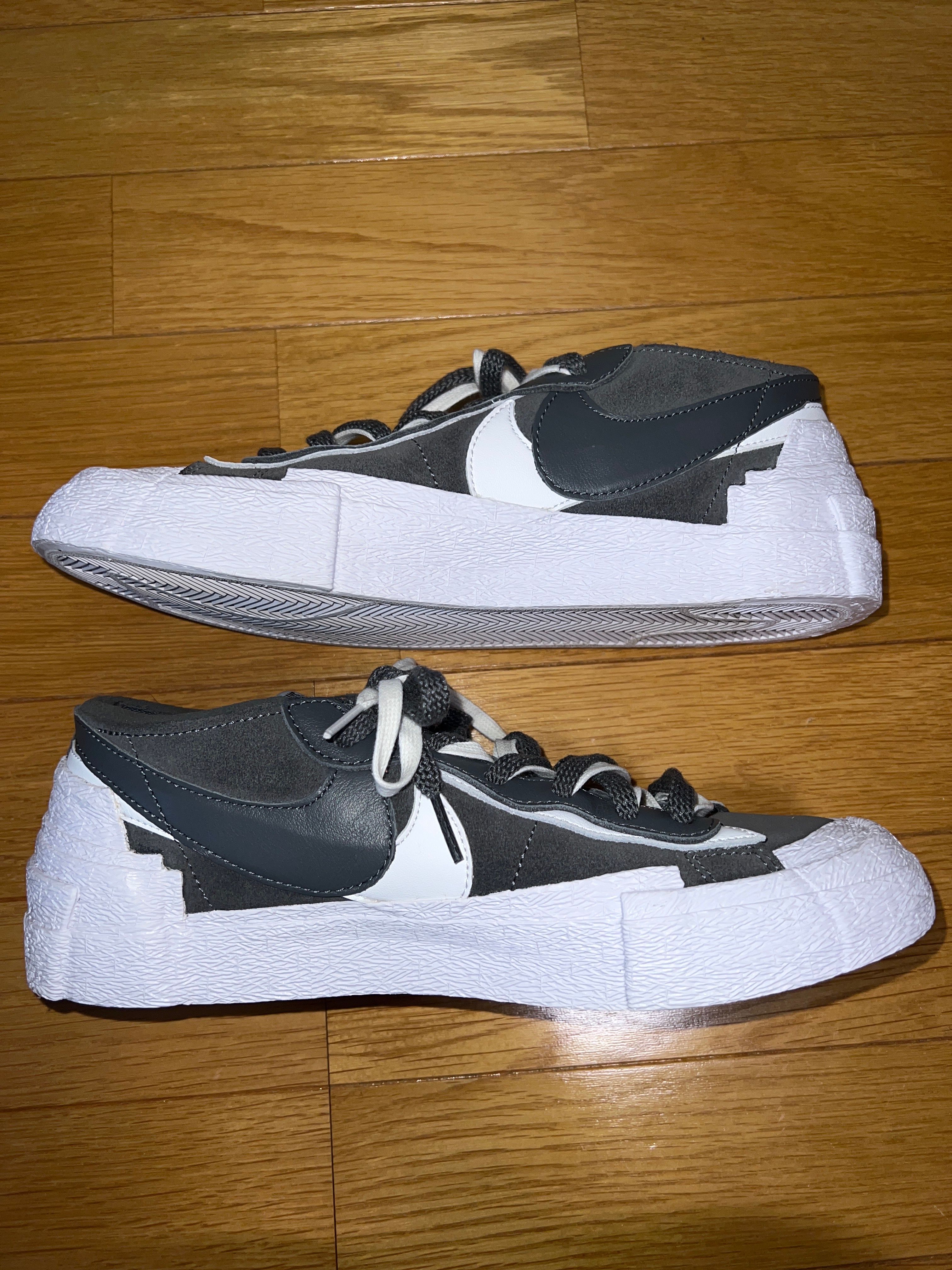 Sacai × Nike Blazer Low "Iron Grey"