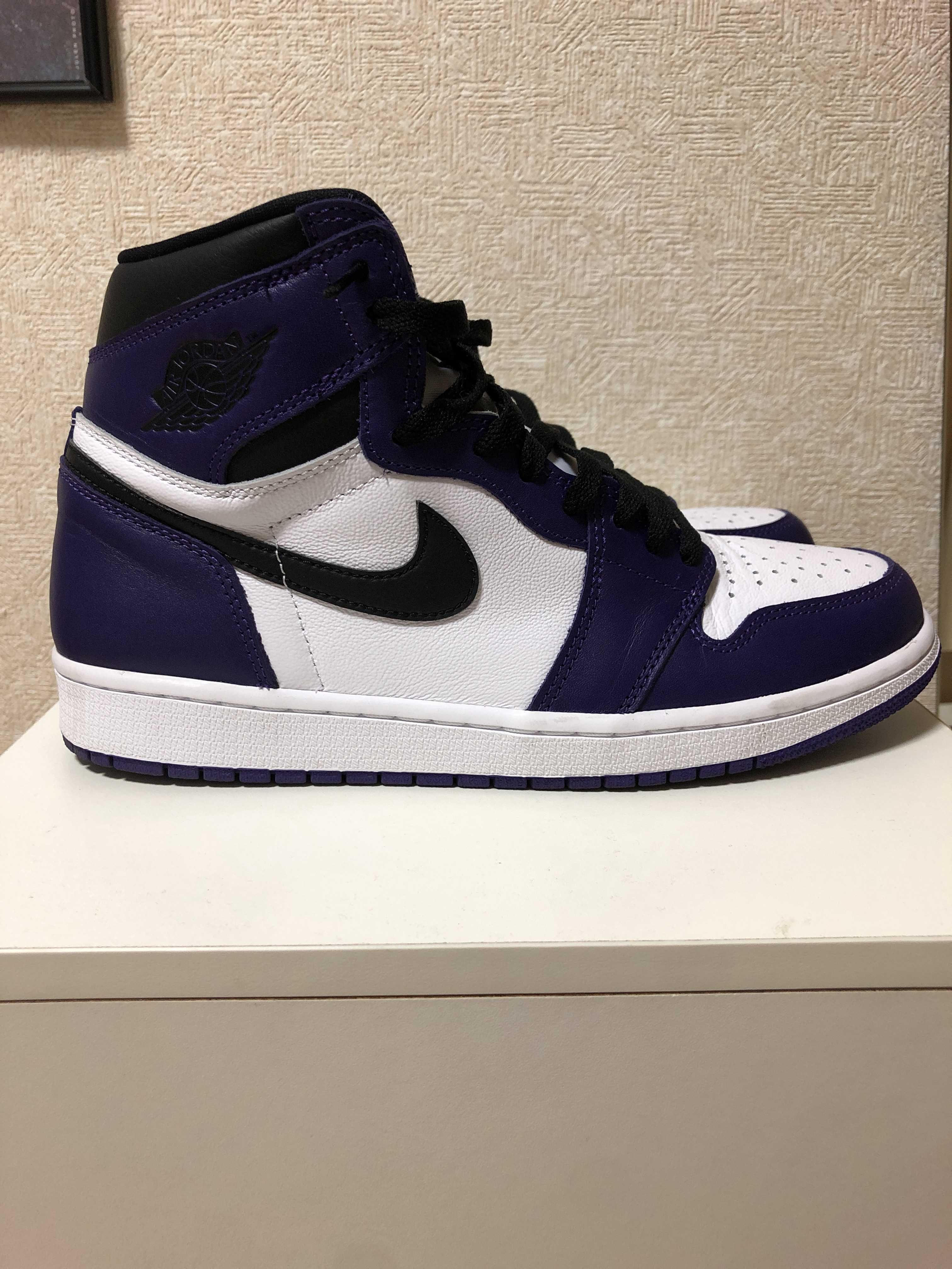 Nike Air Jordan 1 Retro High OG "Court Purple White/Black" (2020)   