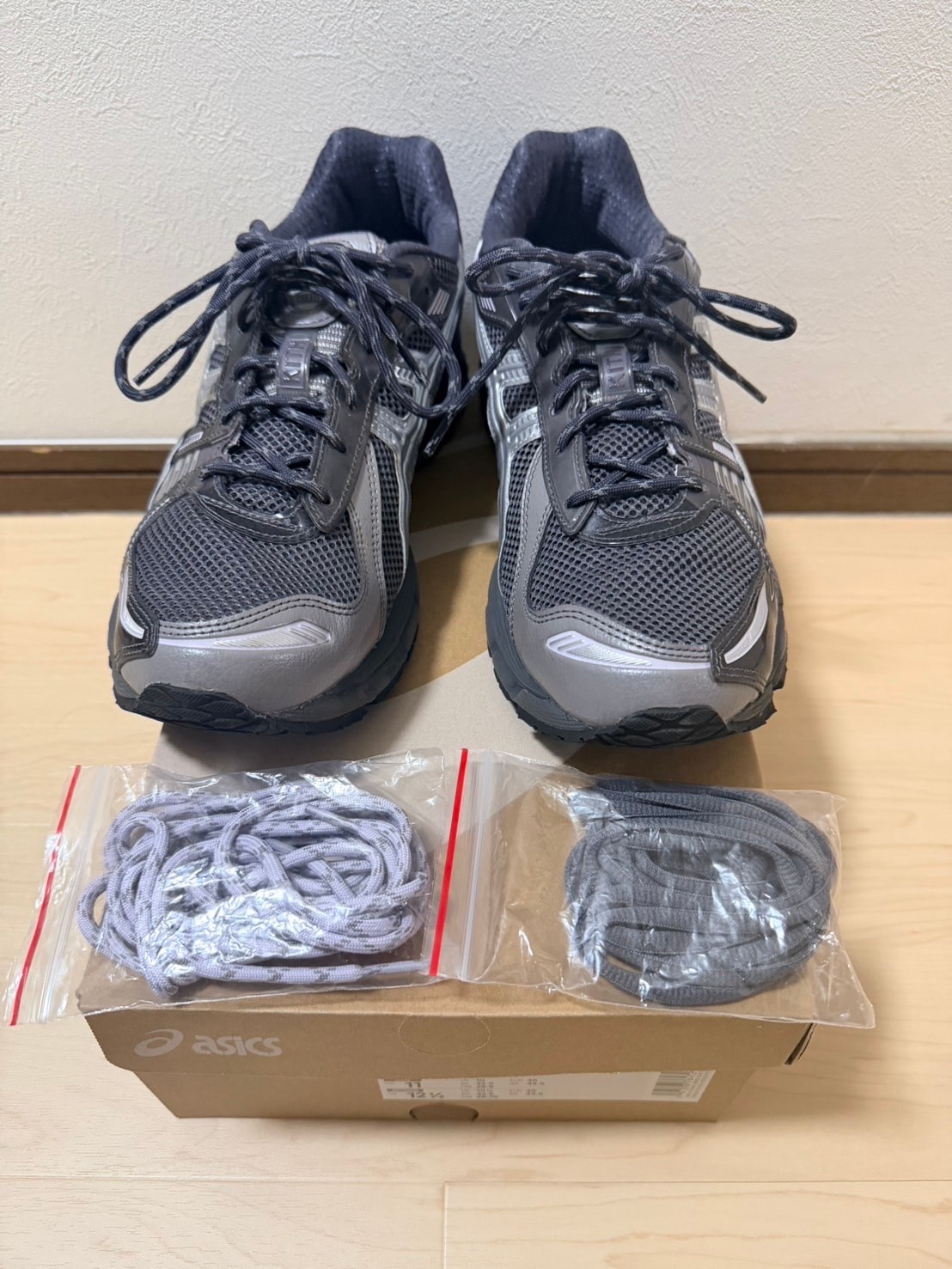 KITH Ronnie Fieg × Asics Gel-Kayano 12.1 "Tornado/Pure Silver"