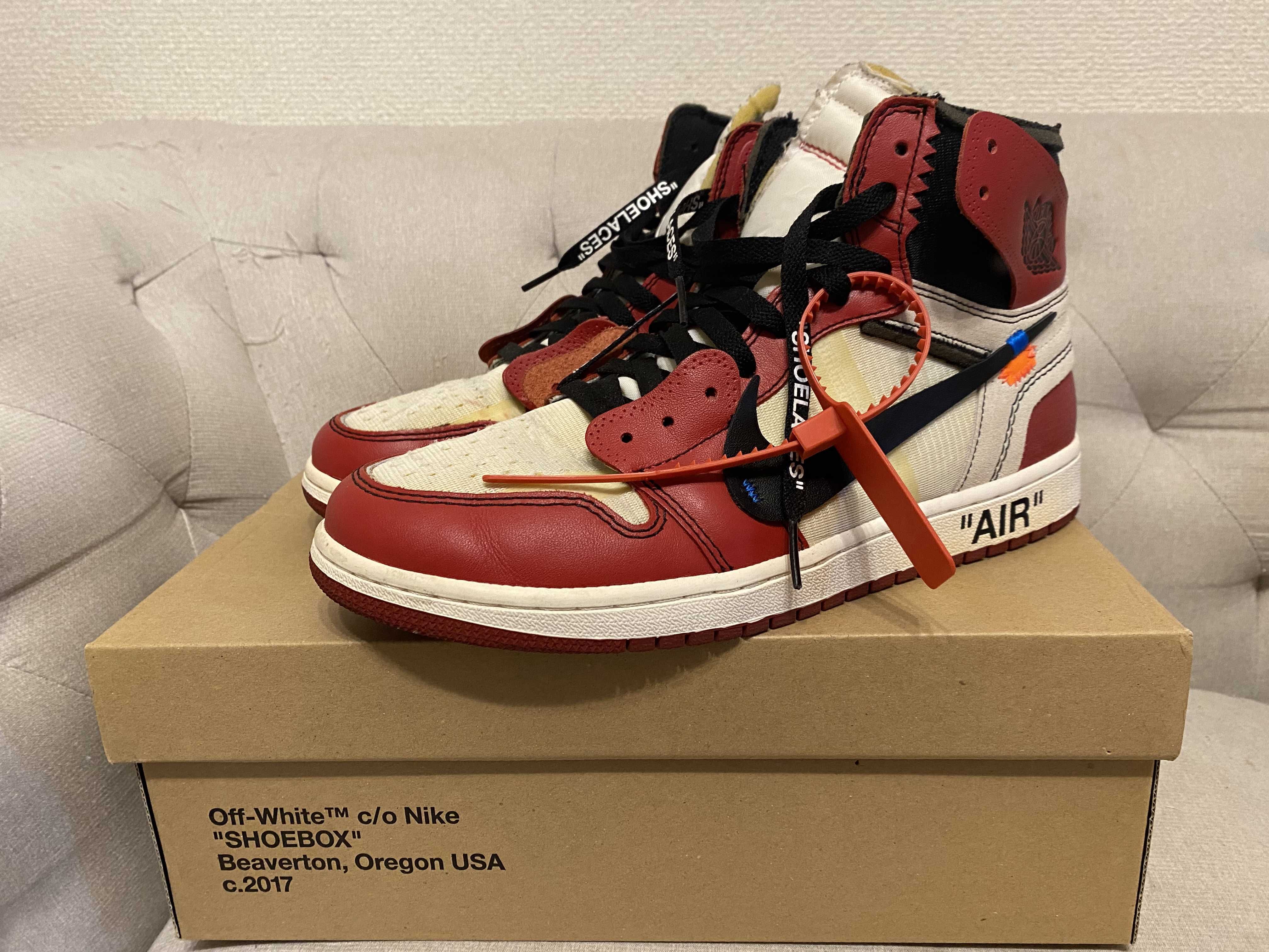 Off-White × Nike Air Jordan 1 Retro High The Ten "Chicago"