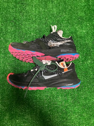 Off-White × Nike Women's Zoom Terra Kiger 5 "Black"