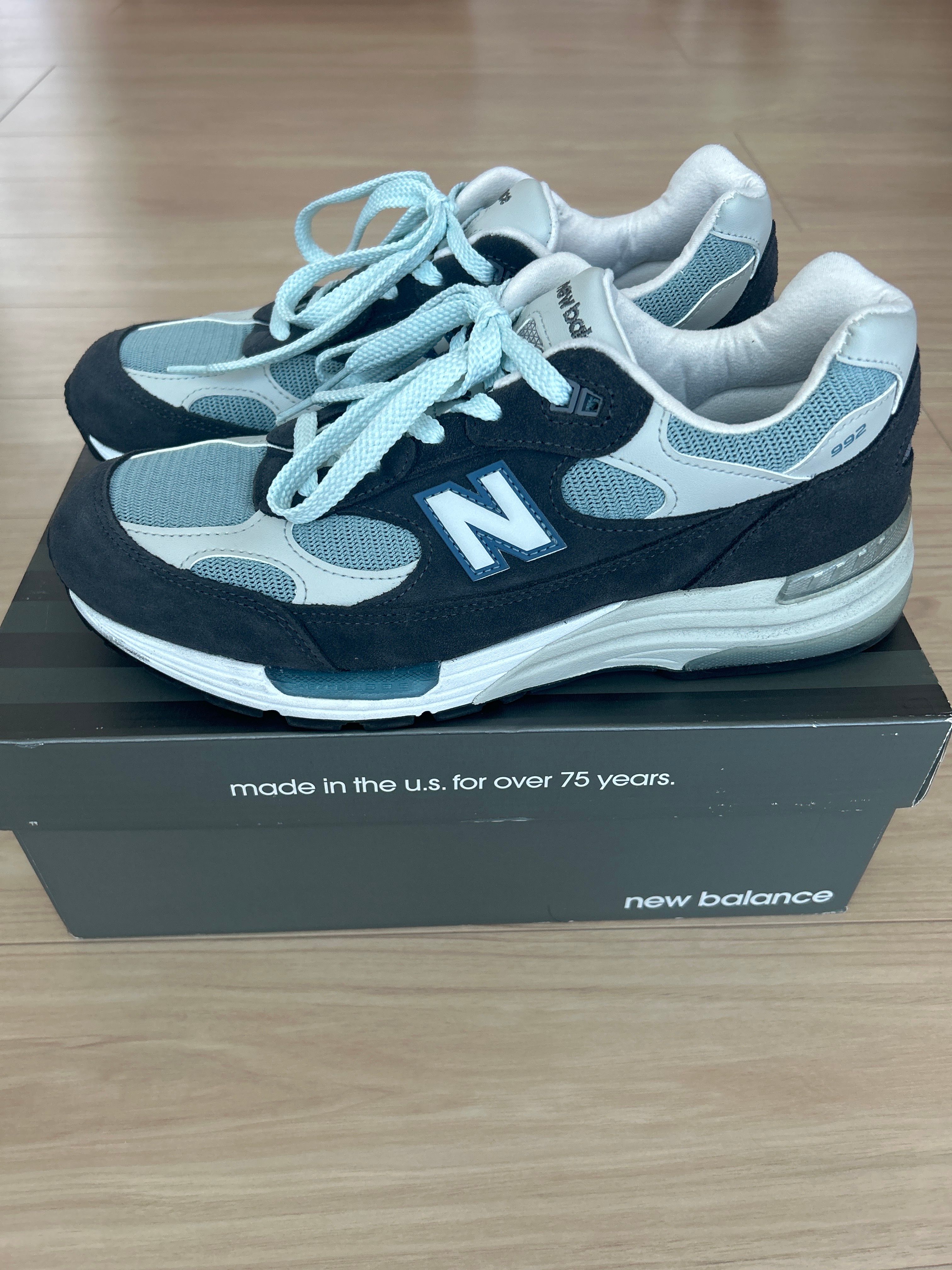 KITH × New Balance 992 "Steel Blue"