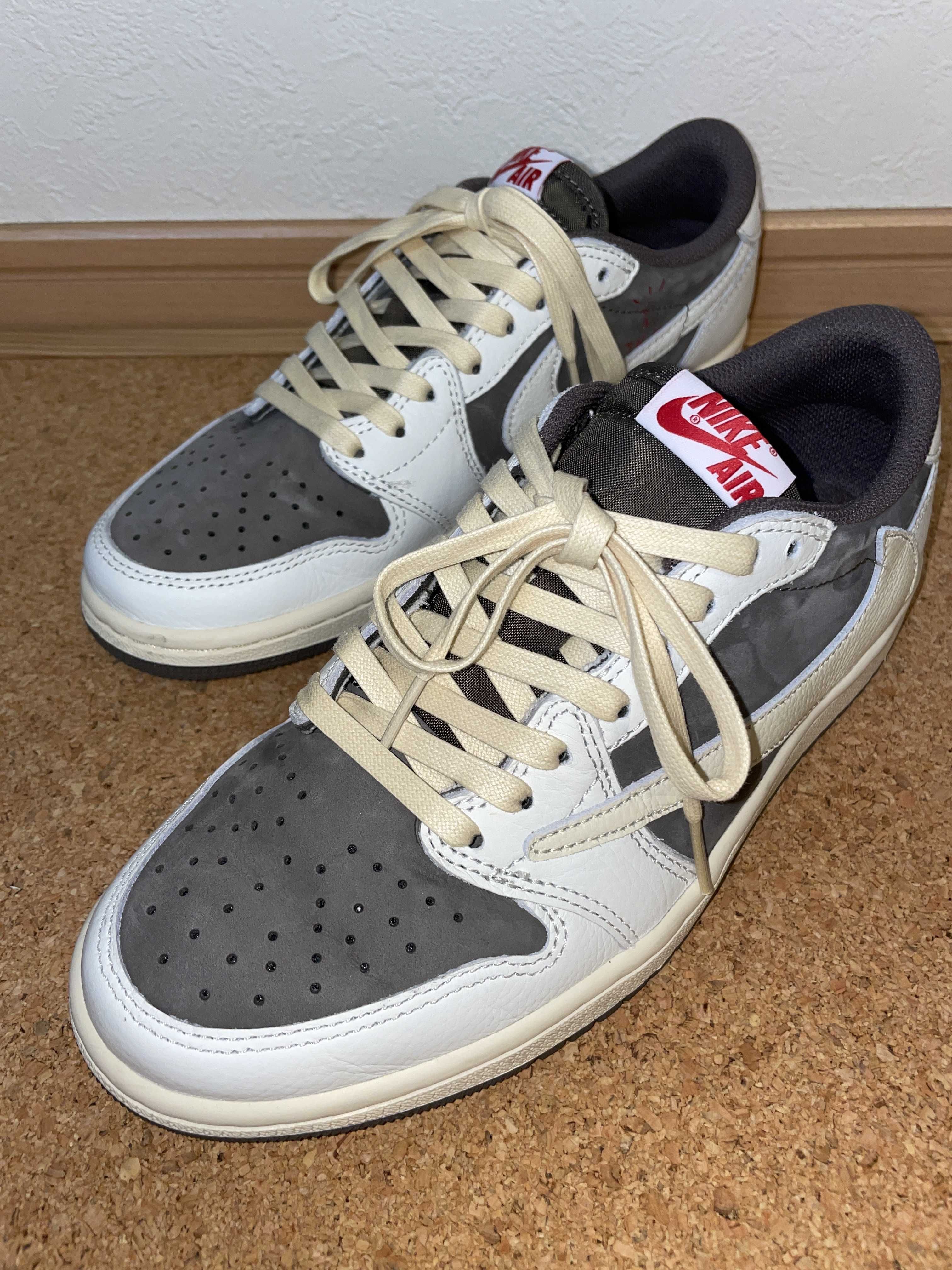 Travis Scott × Nike Air Jordan 1 Low OG SP "Reverse Mocha/Sail and Ridgerock"
