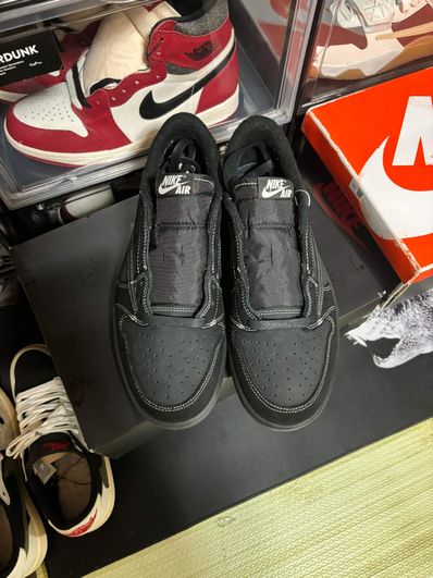 Travis Scott × Nike Air Jordan 1 Low OG SP "Black Phantom"