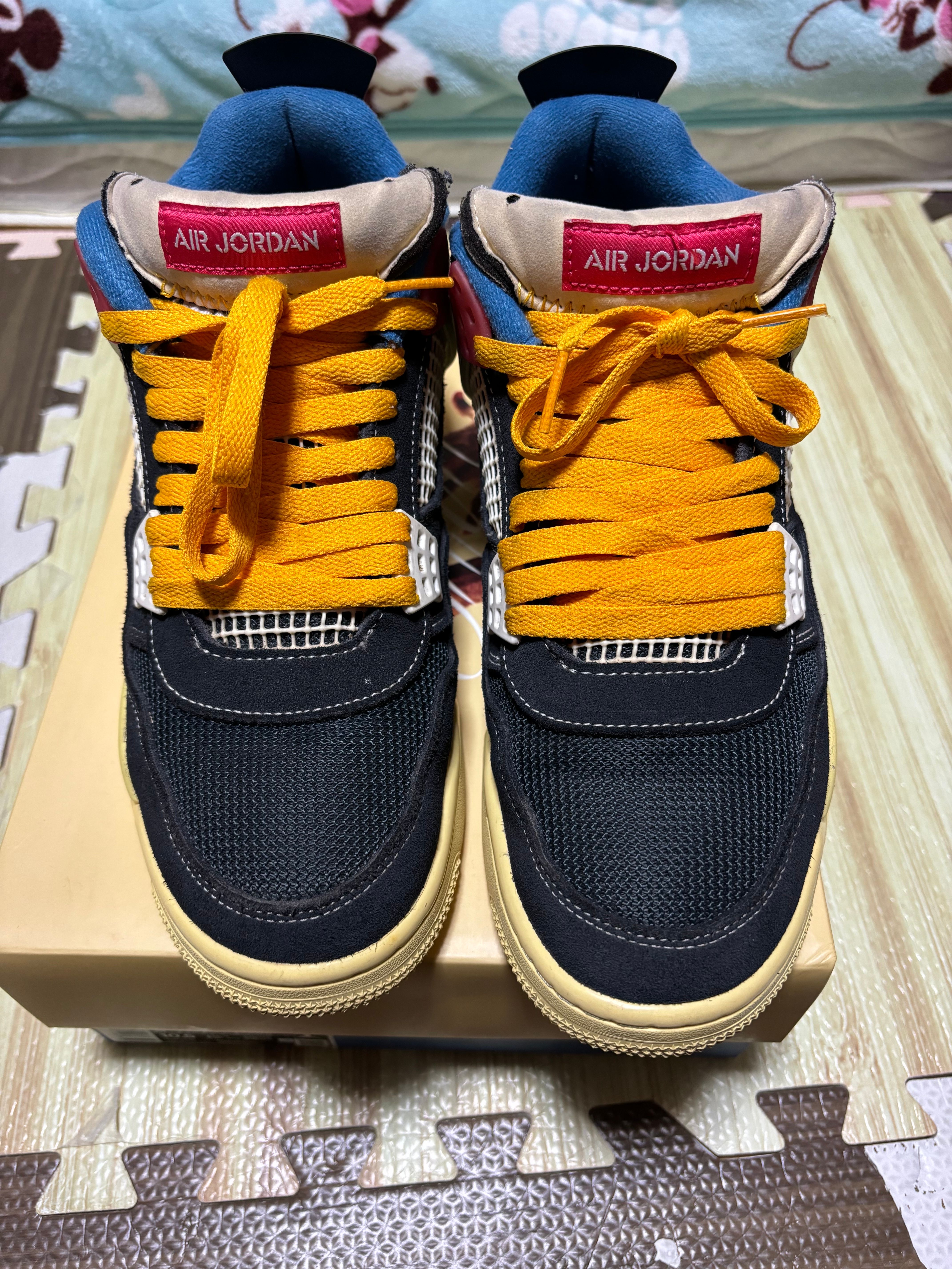 UNION × NIKE AIR JORDAN 4 "OFF NOIR"