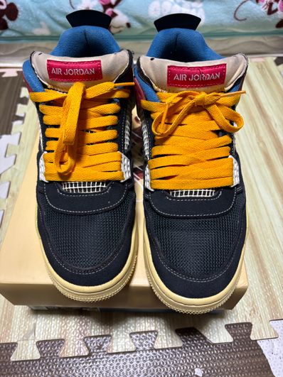 UNION × NIKE AIR JORDAN 4 "OFF NOIR"