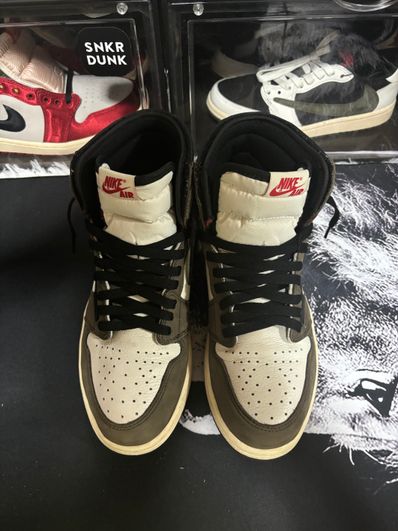 Travis Scott × Nike Air Jordan 1 Retro High OG TS SP "Sail/Dark Mocha"