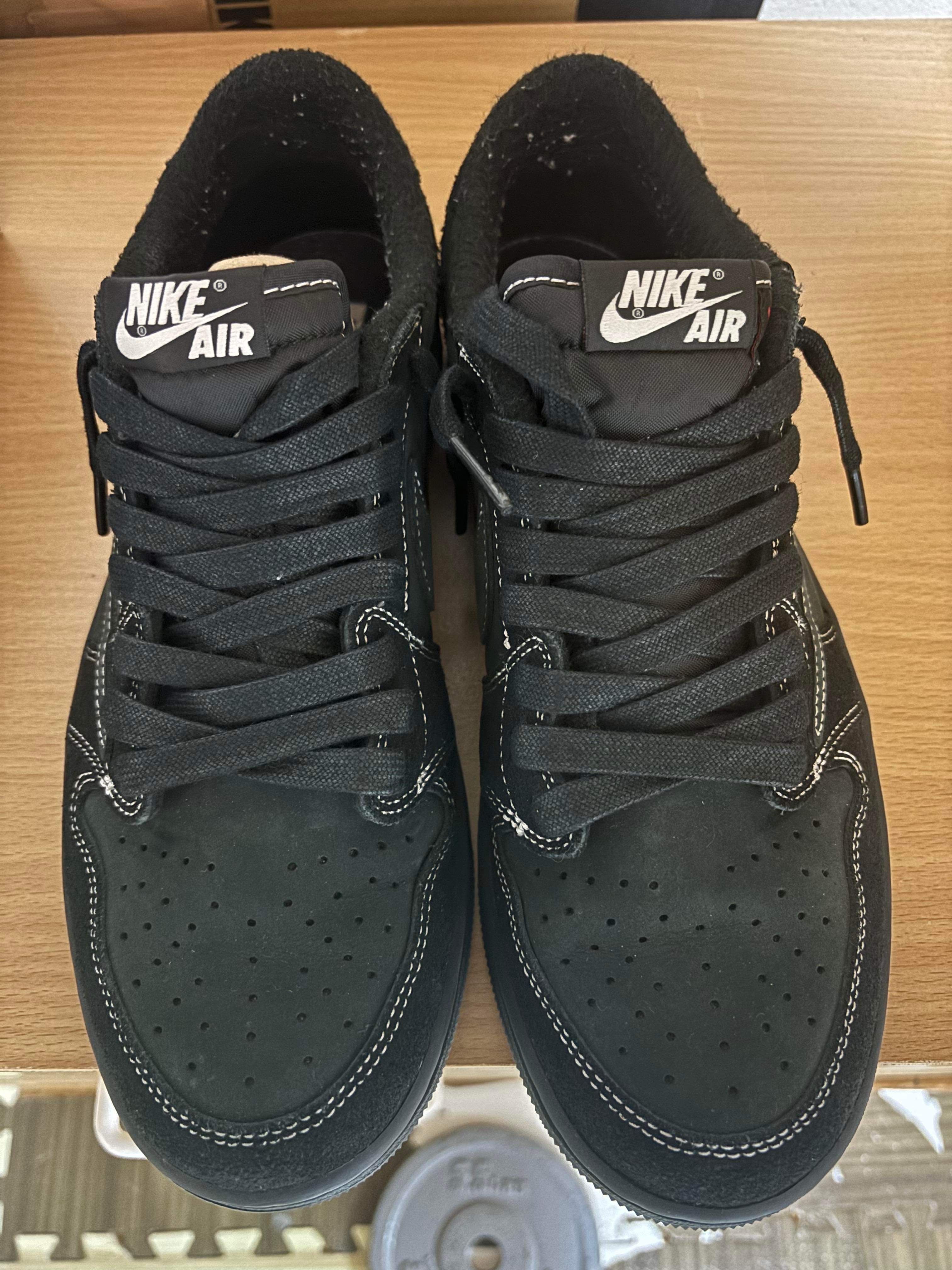 Travis Scott × Nike Air Jordan 1 Low OG SP "Black Phantom"