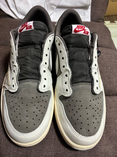 Travis Scott × Nike Air Jordan 1 Low OG SP "Reverse Mocha/Sail and Ridgerock"