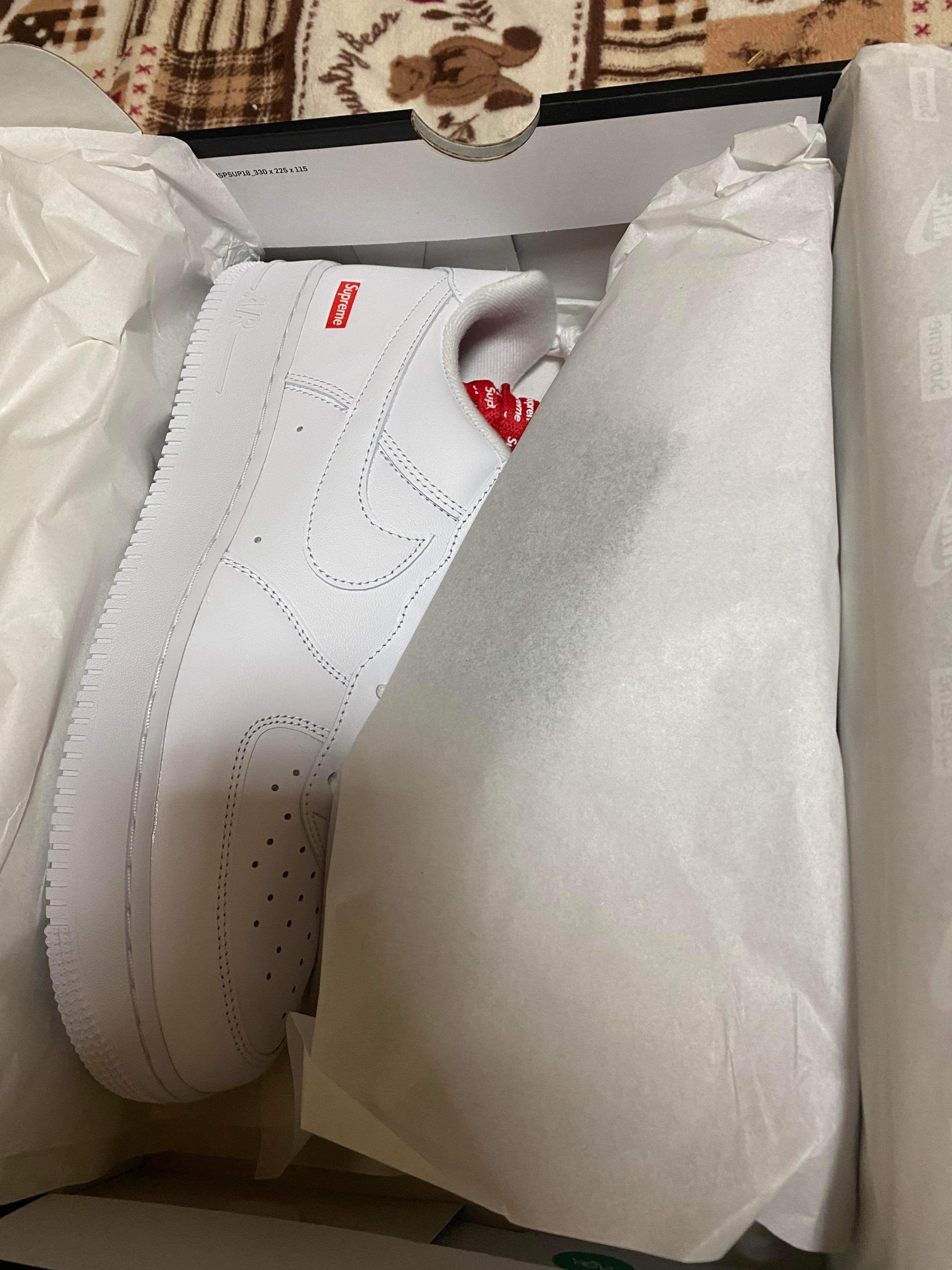 Supreme × Nike Air Force 1 Low "White"