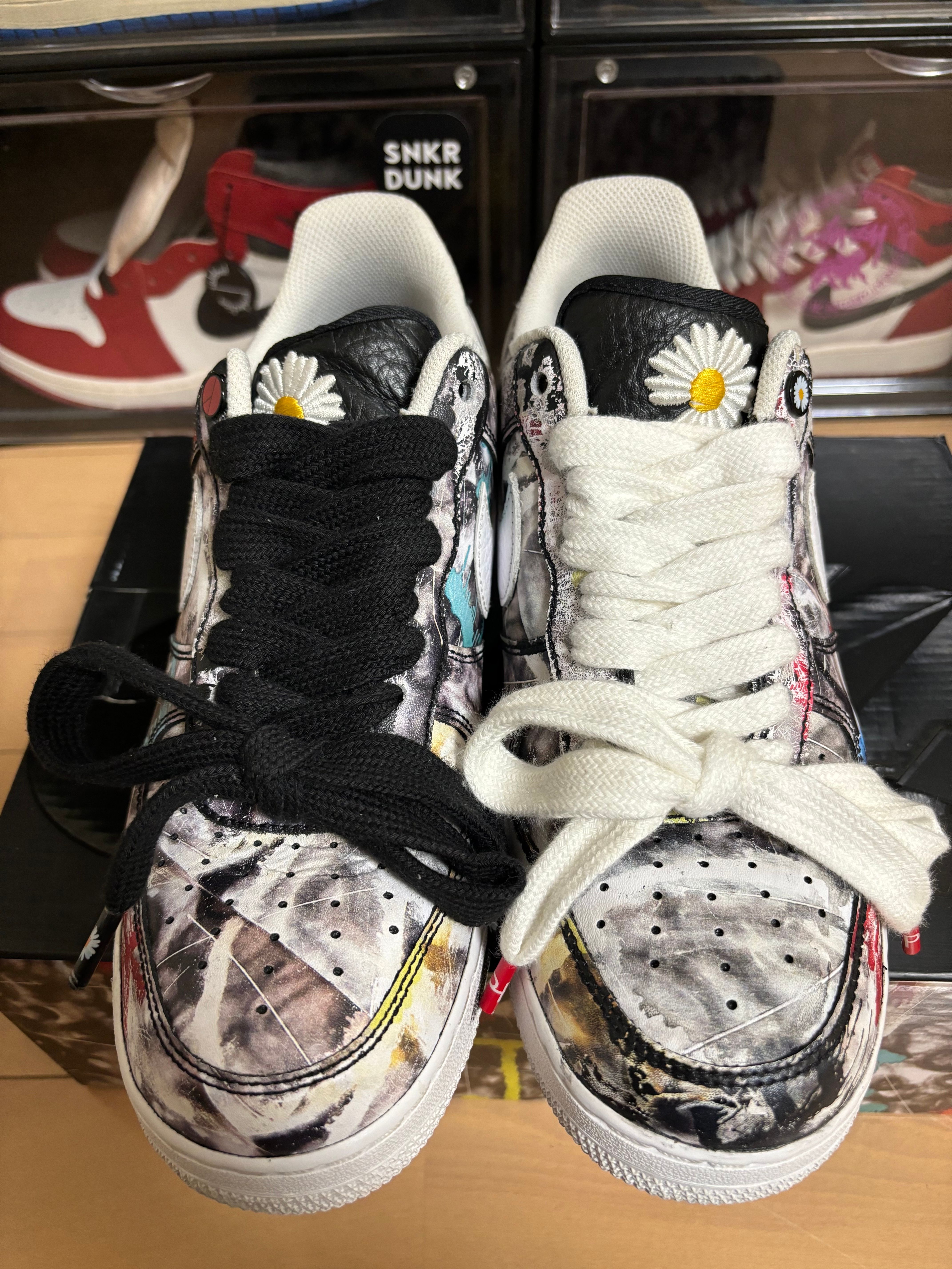 PEACEMINUSONE × Nike Air Force 1 Low Para Noise "Black" / G-DRAGON