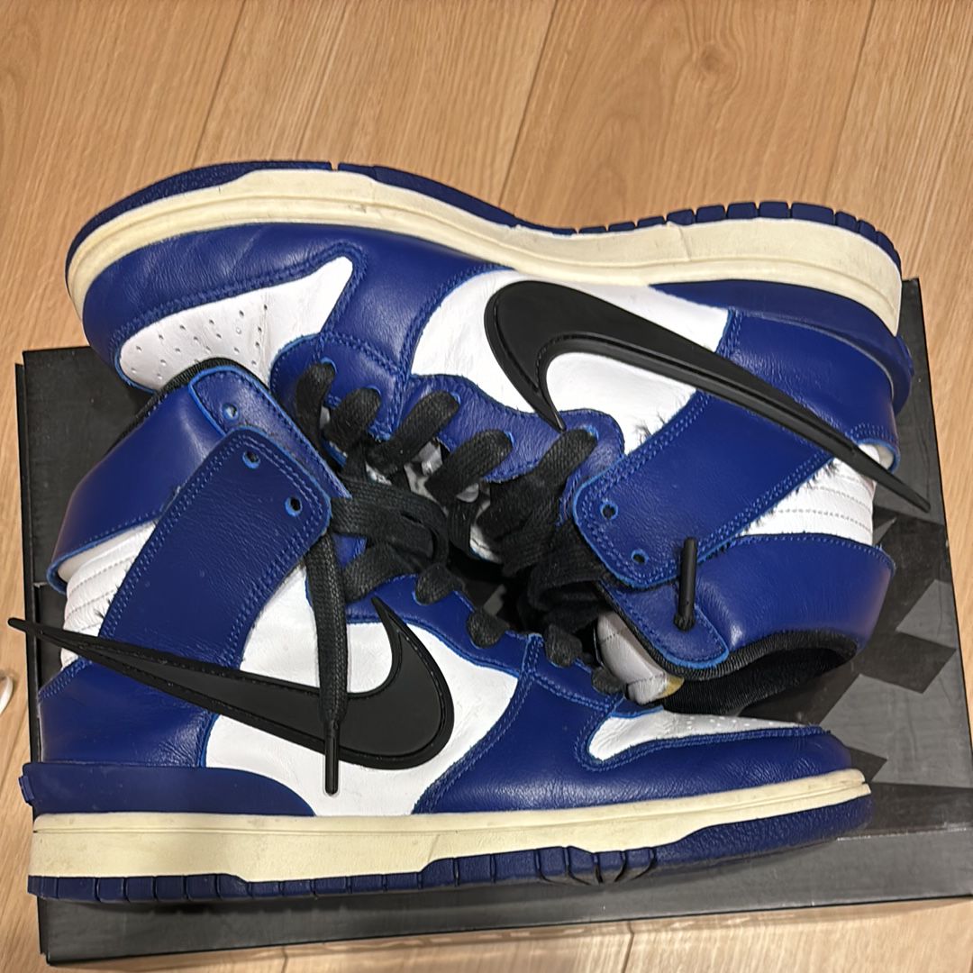 Ambush × Nike Dunk High "Deep Royal"