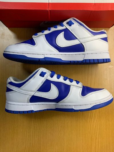 Nike Dunk Low Retro "Racer Blue and White"