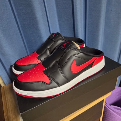 Nike Air Jordan 1 Mule Golf "Bred"