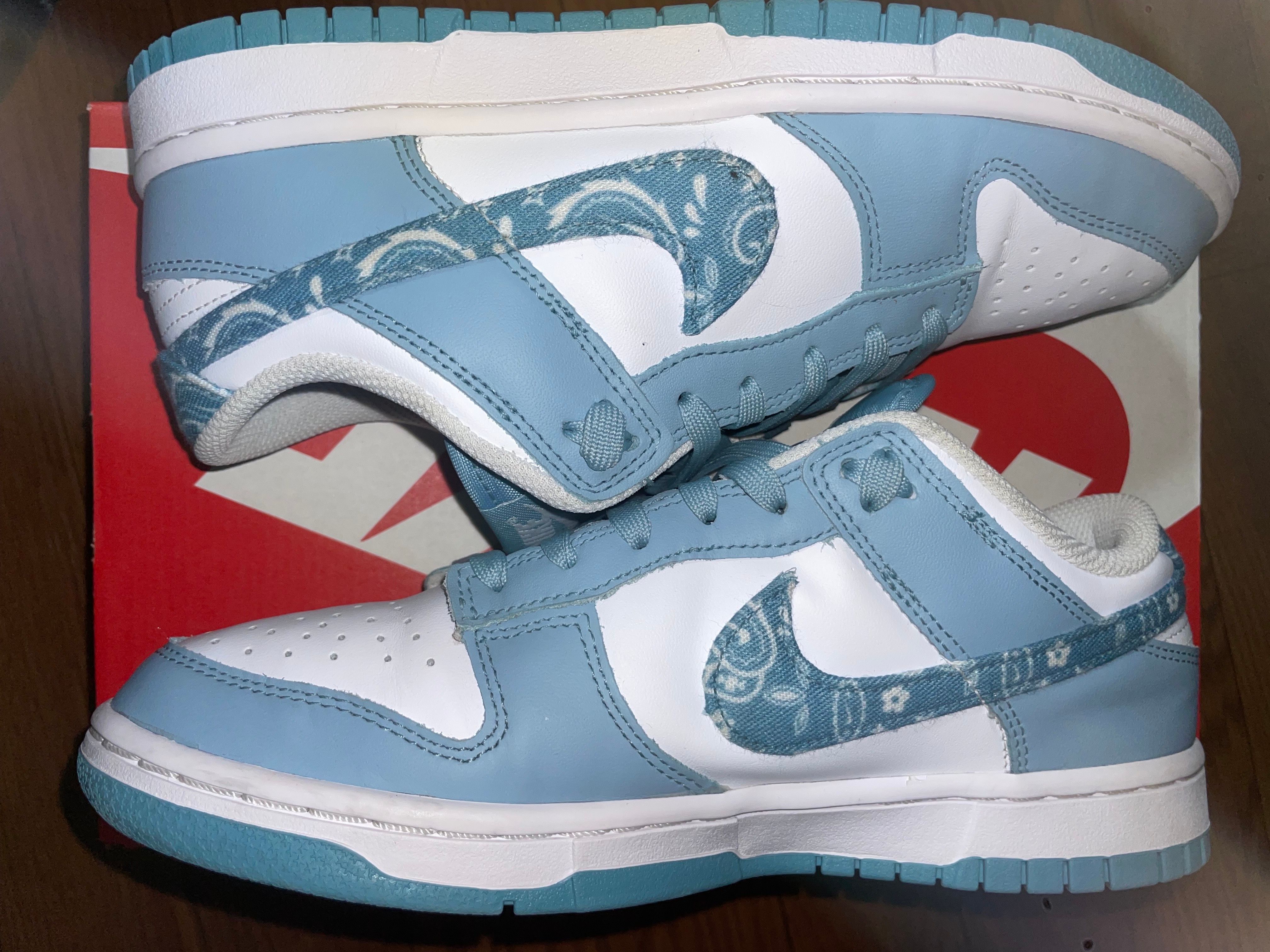 Nike Women's Dunk Low ESS "Blue Paisley"