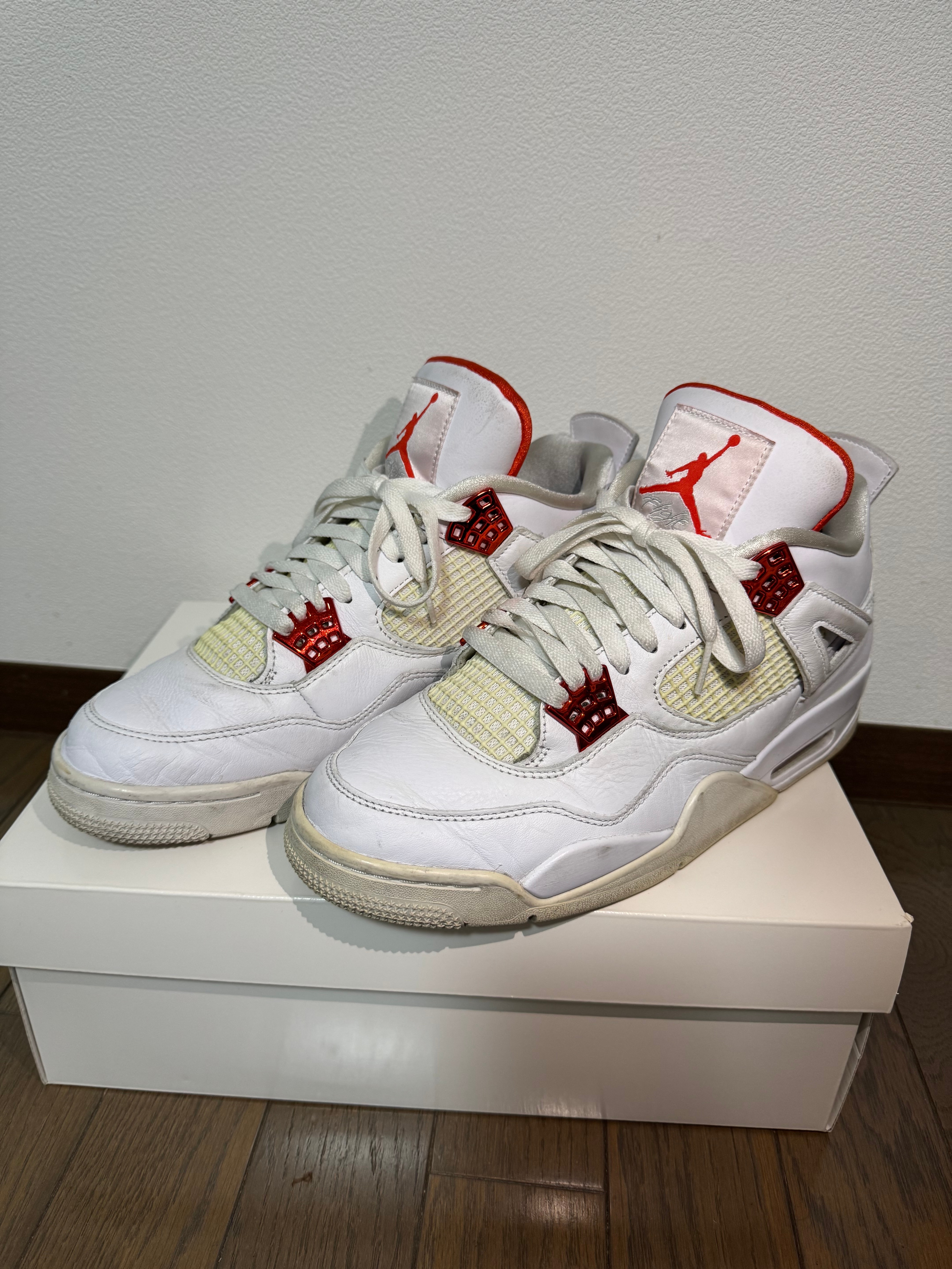 Nike Air Jordan 4 Retro "White/Team Orange"
