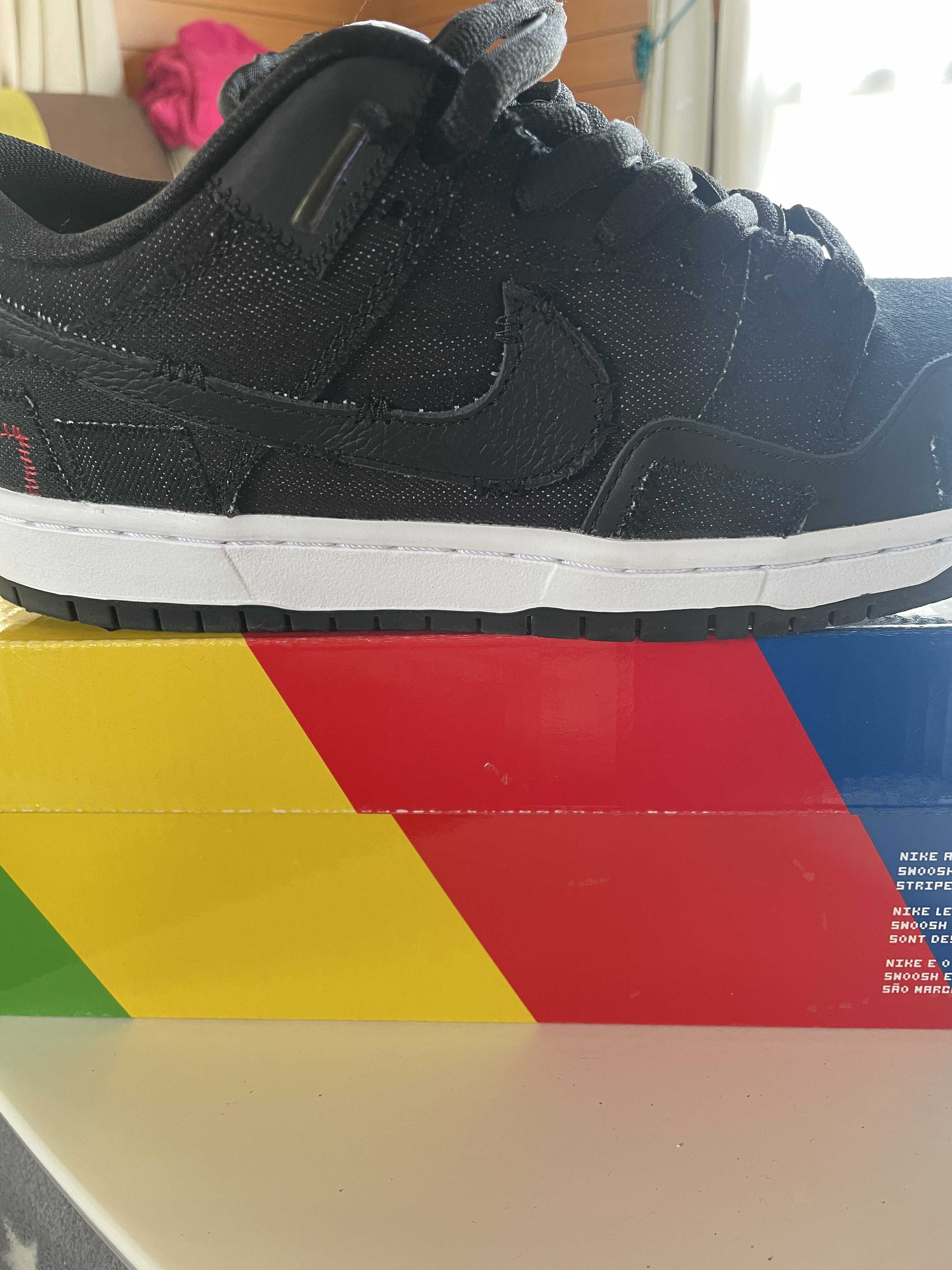 Wasted Youth × Nike SB Dunk Low "Black Denim" / VERDY