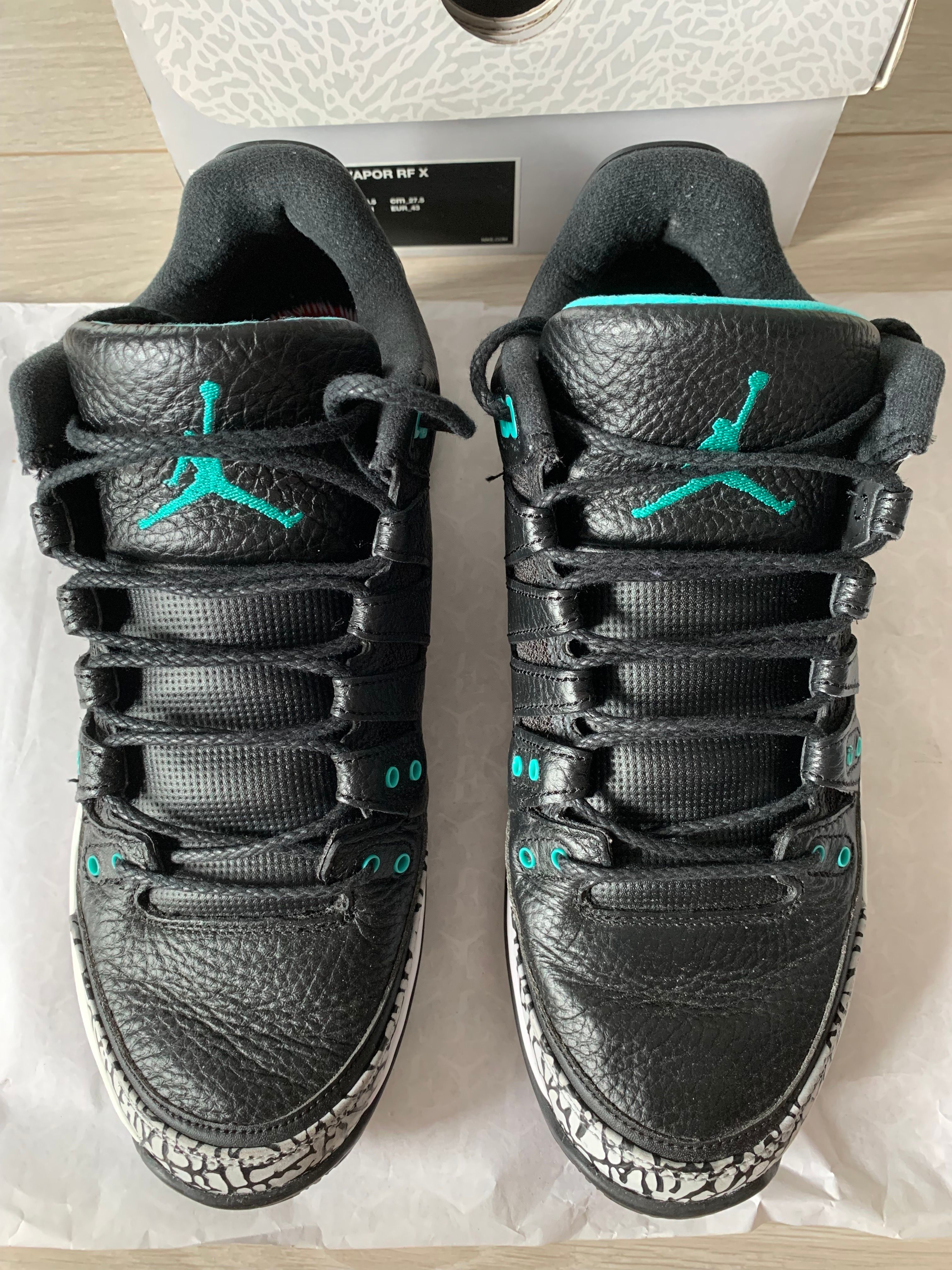 atmos × Nike Zoom Vapor AJ3 "Elephant/Safari"