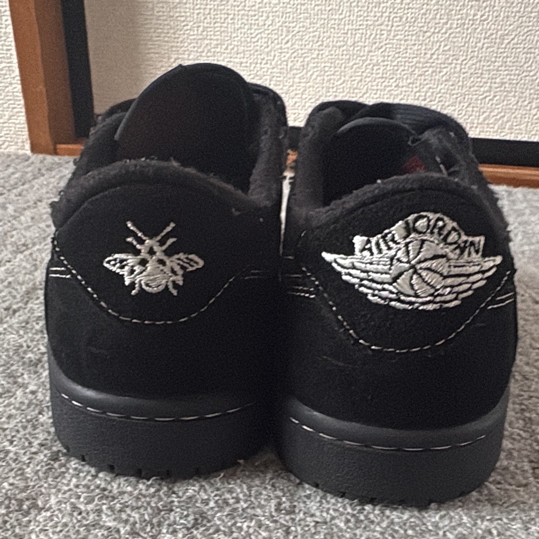 Travis Scott × Nike Air Jordan 1 Low OG SP "Black Phantom"