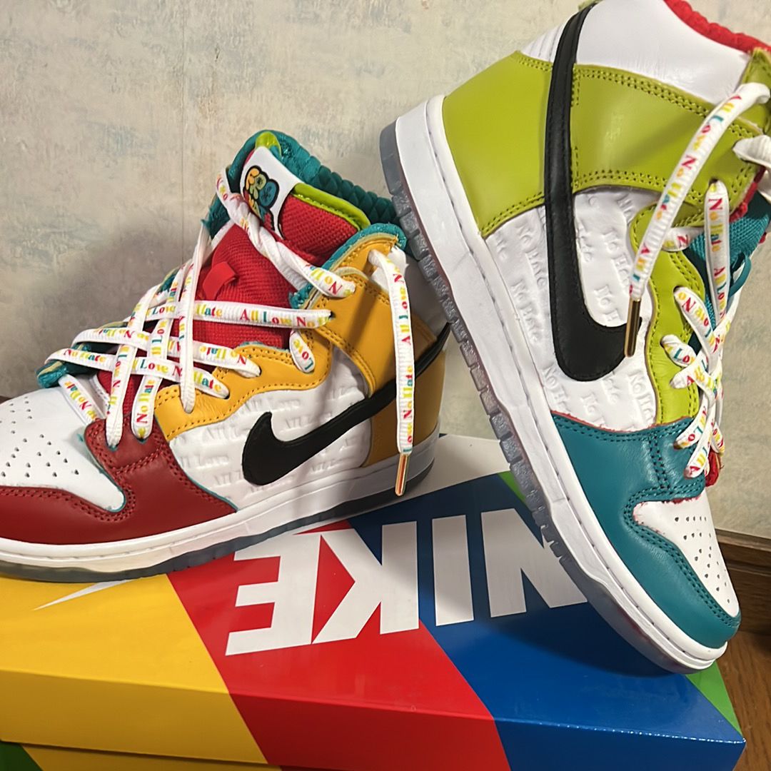 froSkate × Nike SB Dunk High Pro QS "All Love"