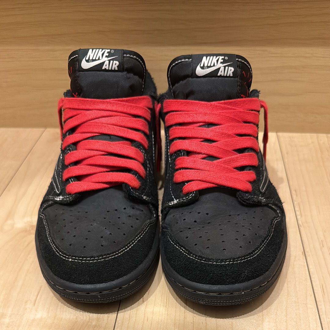 Travis Scott × Nike Air Jordan 1 Low OG SP "Black Phantom"