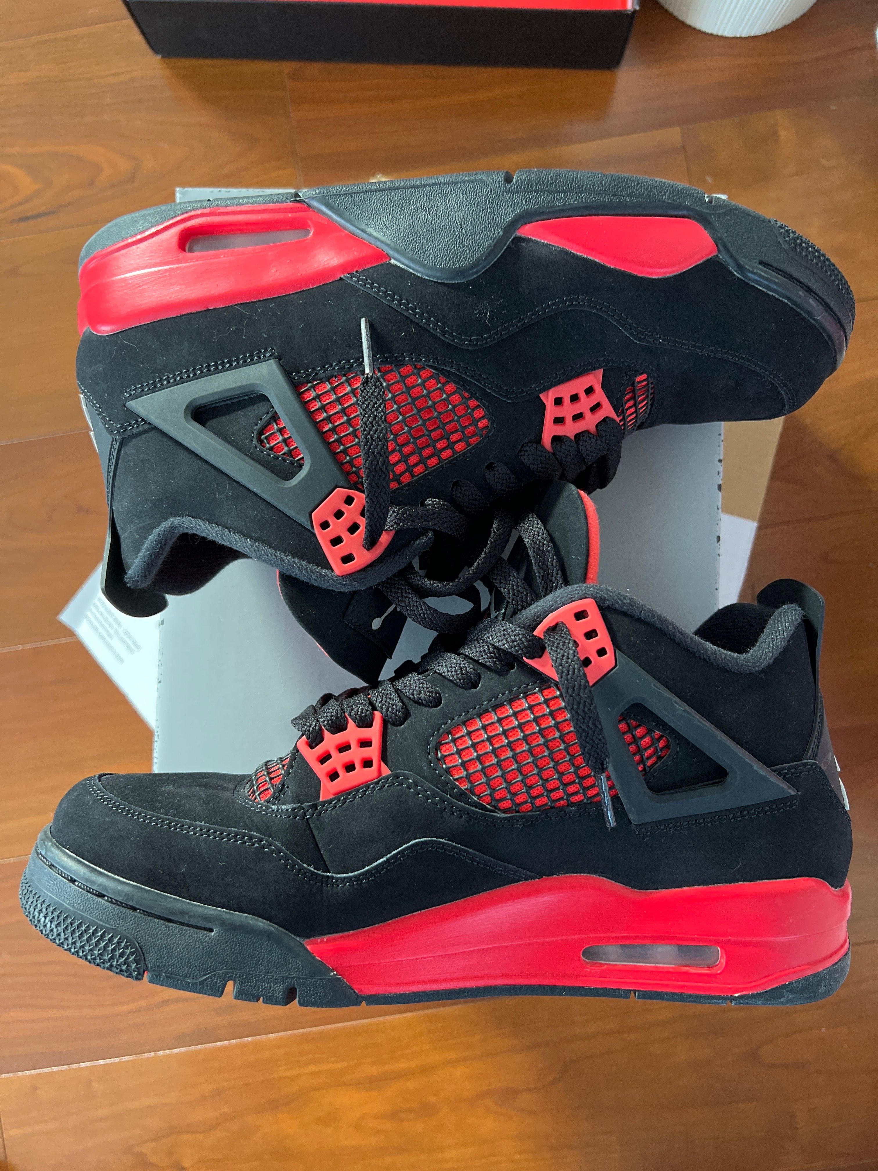Nike Air Jordan 4 "Red Thunder/Crimson"