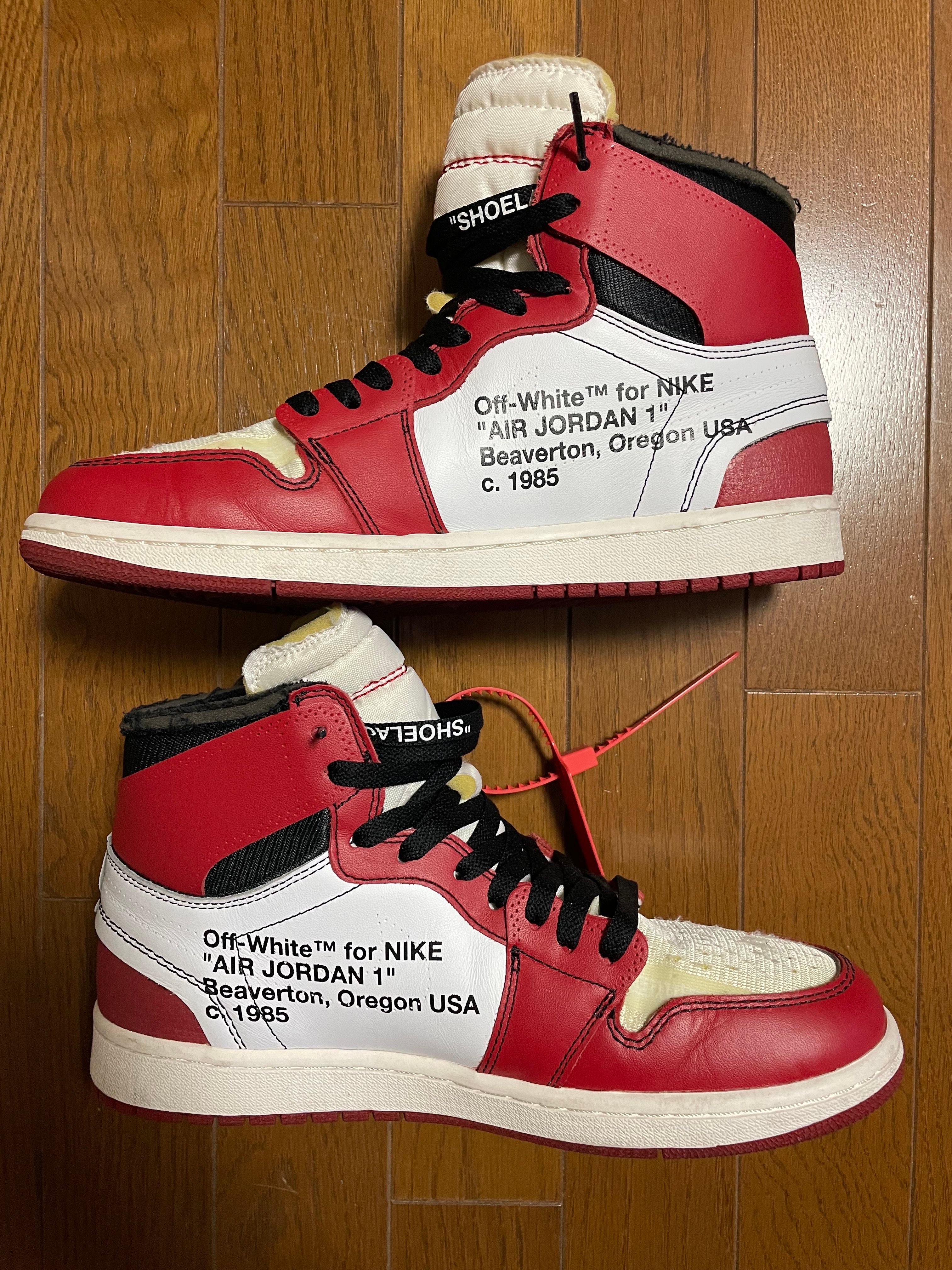 Off-White × Nike Air Jordan 1 Retro High The Ten "Chicago"