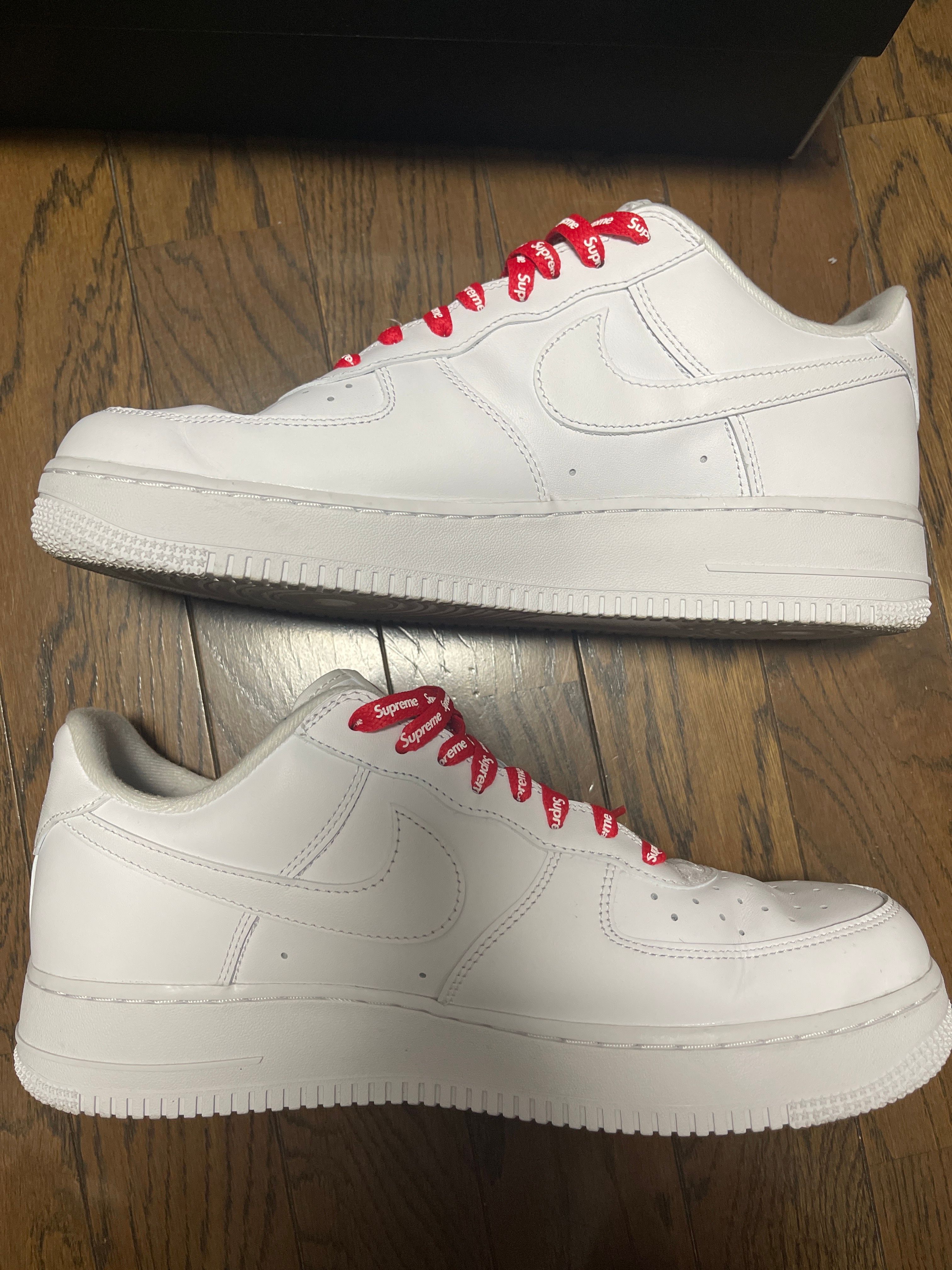 Supreme × Nike Air Force 1 Low "White"