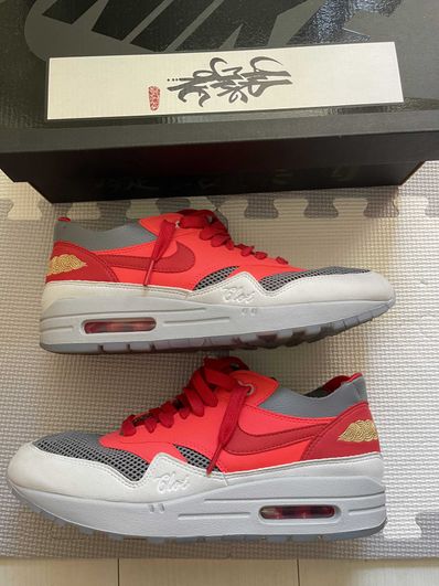 CLOT × NIKE AIR MAX 1 "K.O.D" SOLAR RED