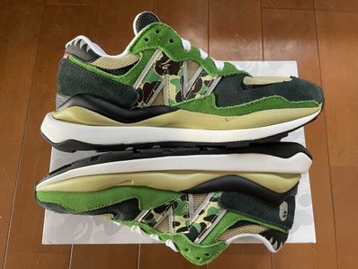 A BATHING APE × New Balance 57/40 "Green"
