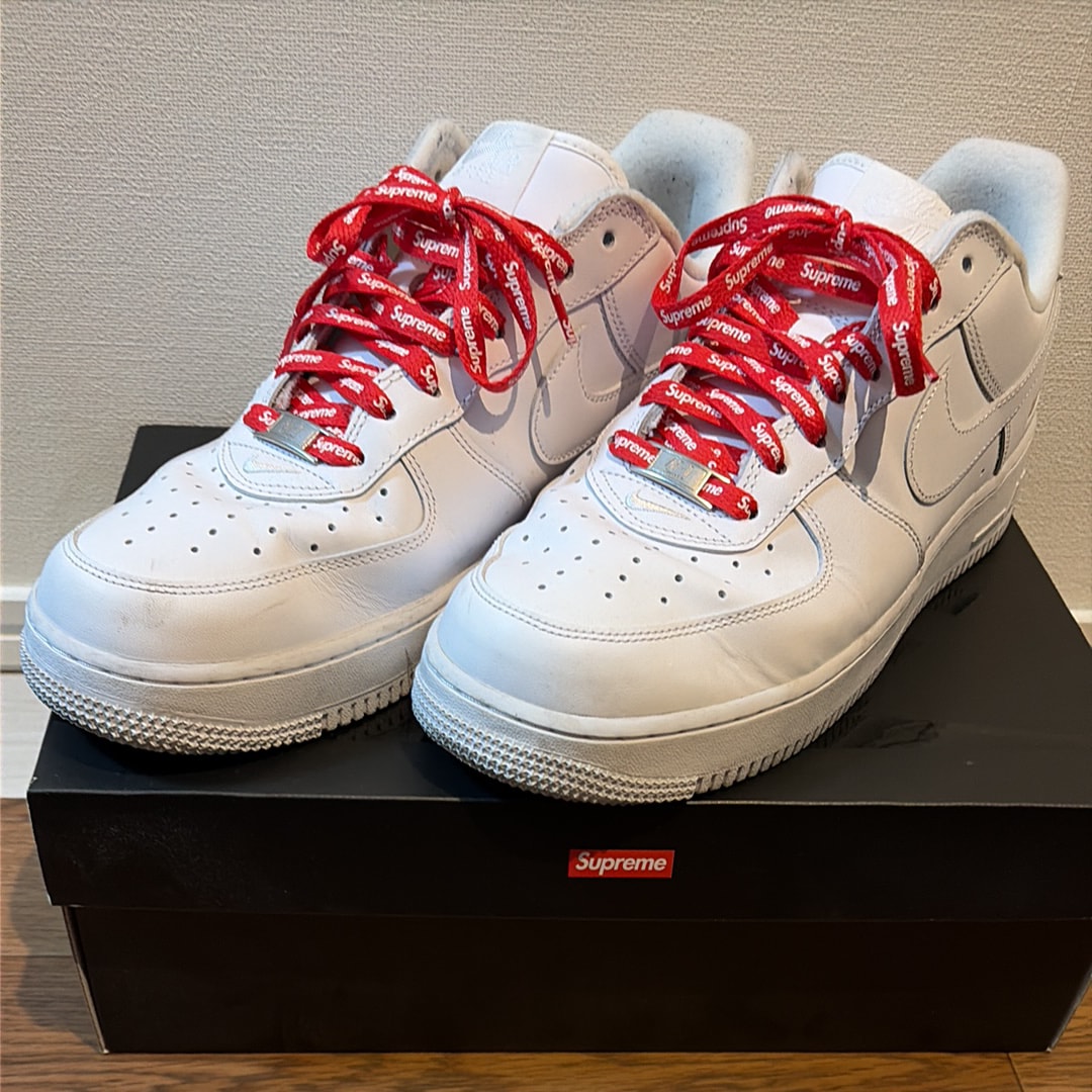 Supreme × Nike Air Force 1 Low "White"