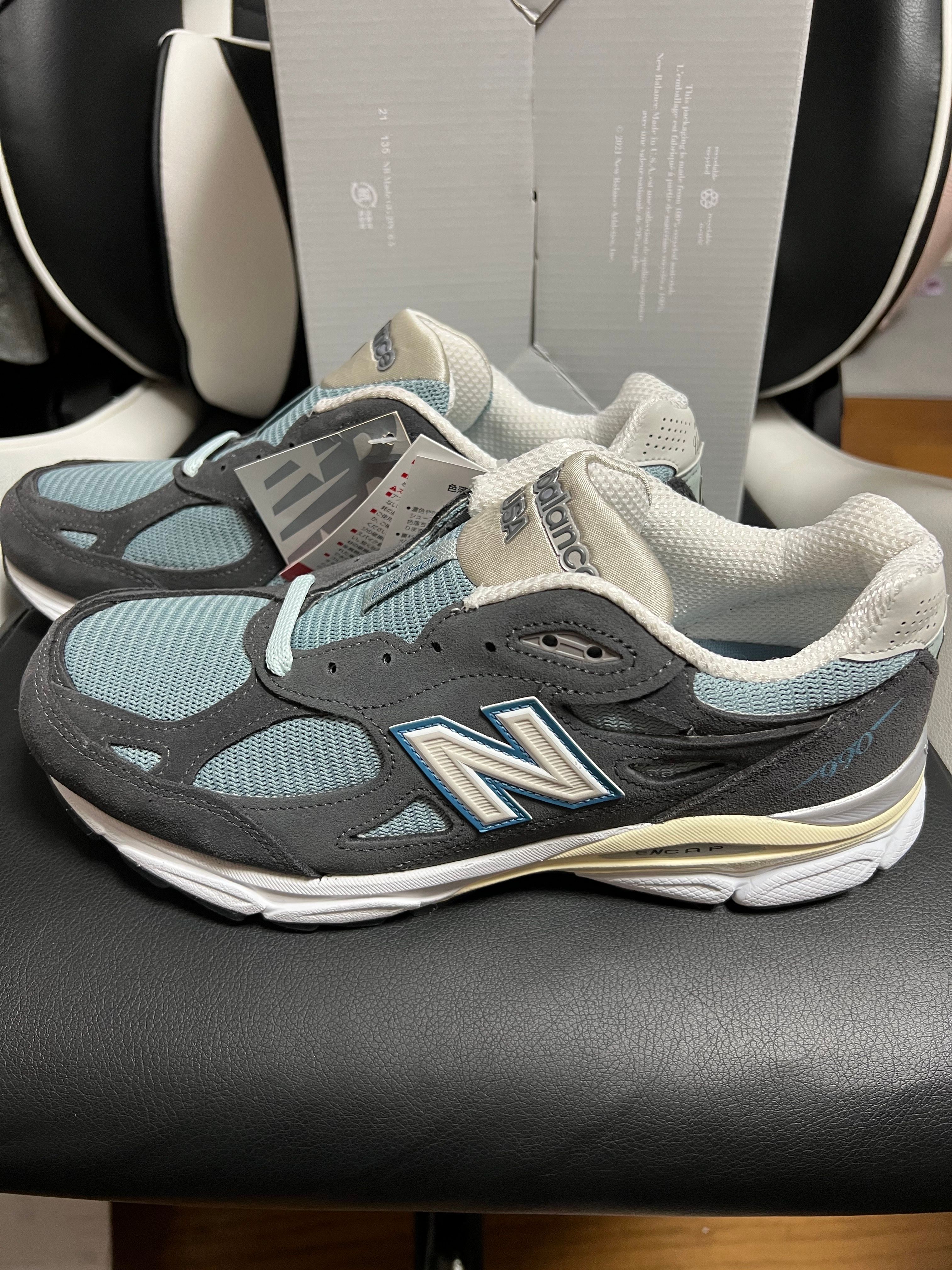 KITH × New Balance 990V3 "Steel Blue"