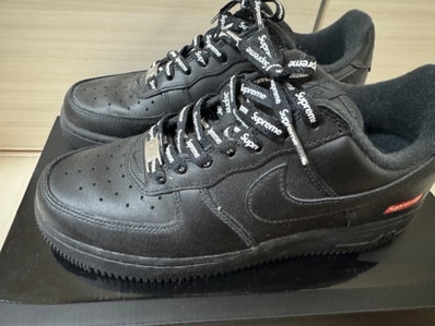 Supreme × Nike Air Force 1 Low "Black"
