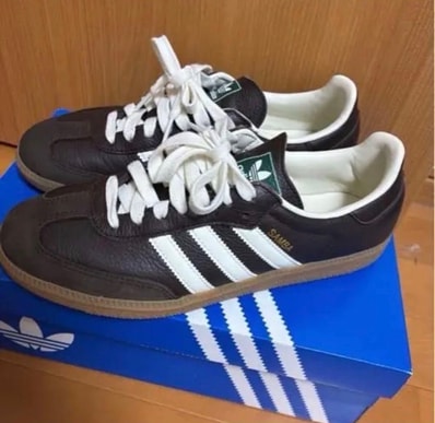 adidas Samba OG "Dark Brown/Off White/Gum"