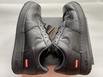 Supreme × Nike Air Force 1 Low "Black"
