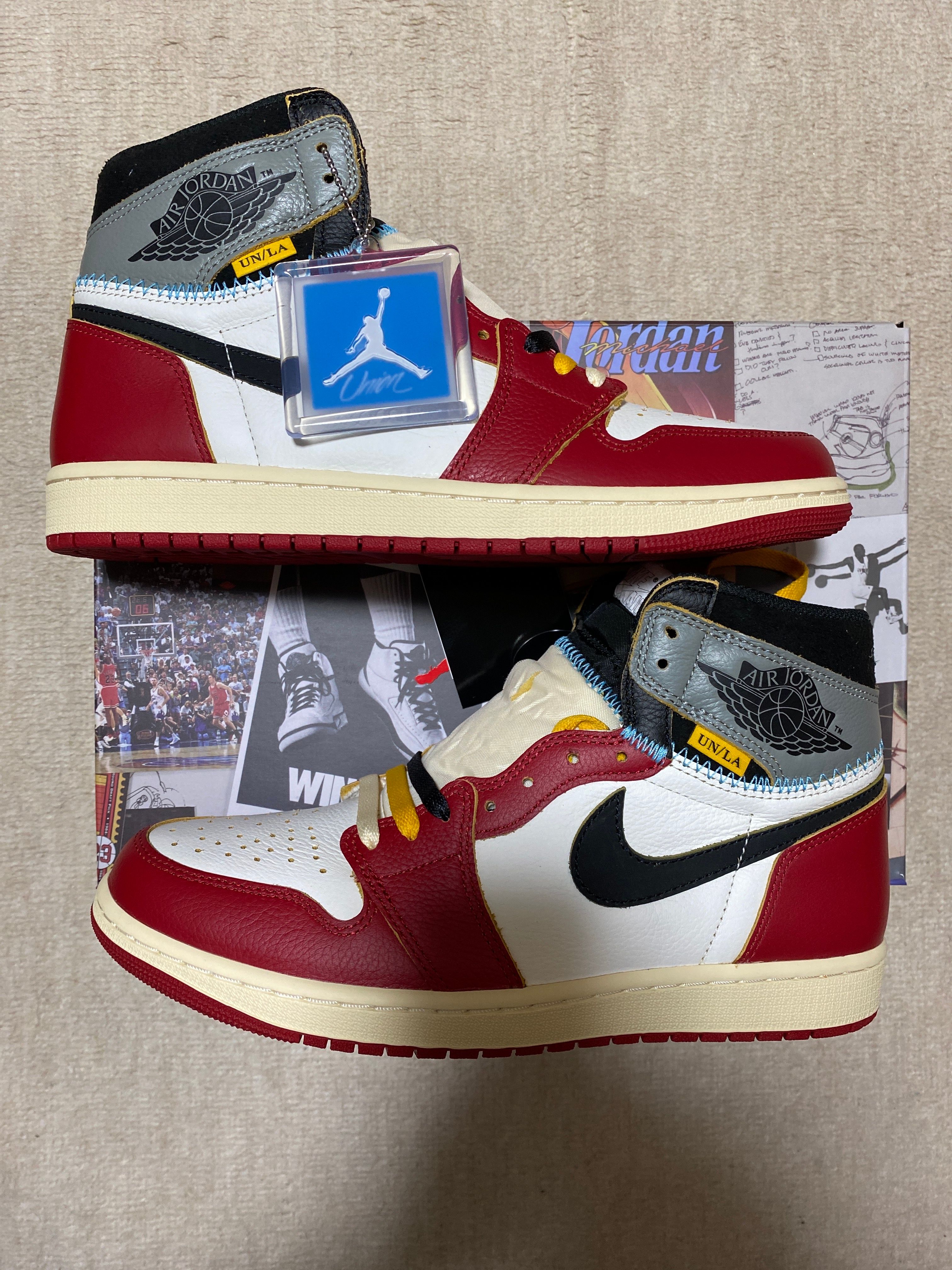 UNION × Nike Air Jordan 1 Retro High OG "Chicago/Shadow"