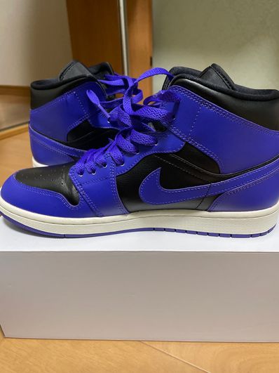 Nike Women's Air Jordan 1 Mid "Purple and Black"