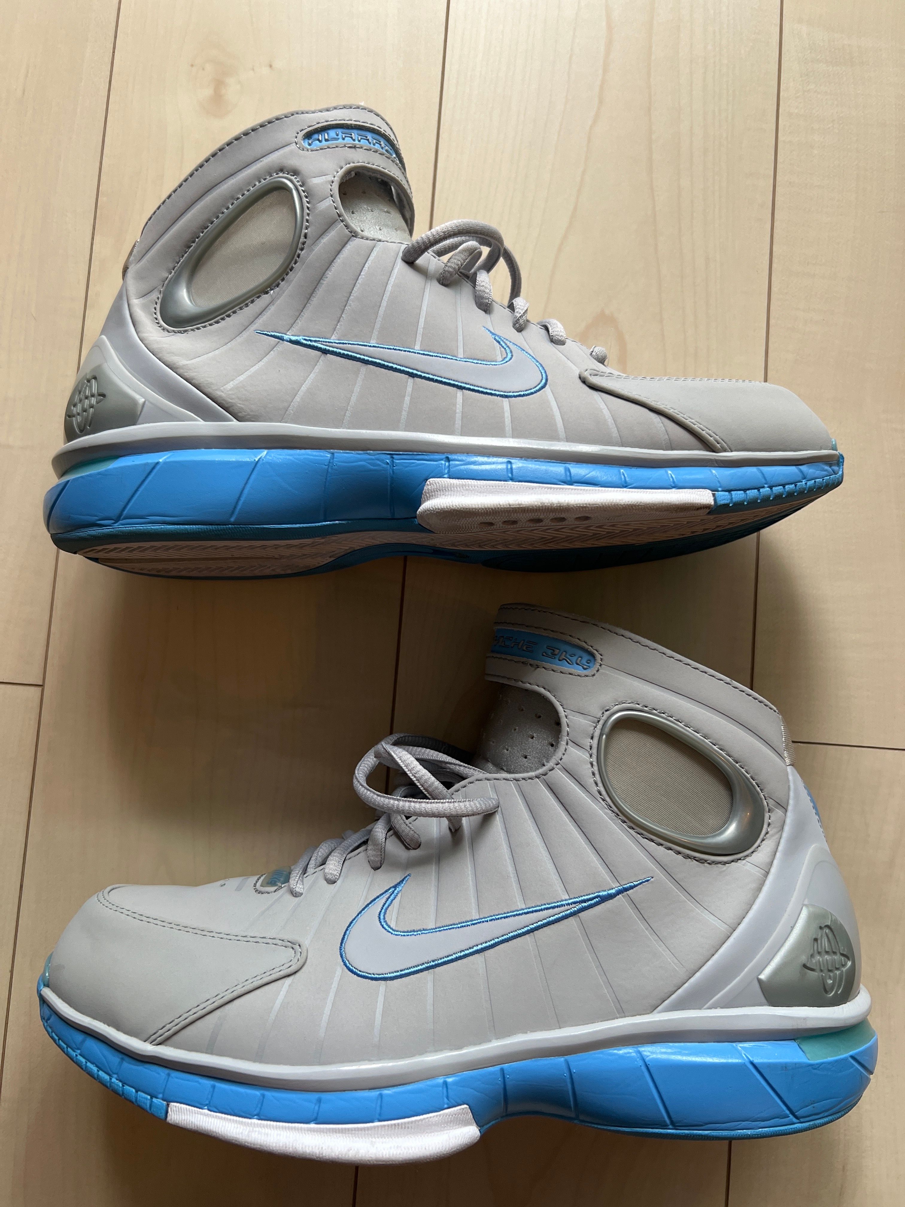 Nike Air Zoom Huarache 2K4 "Wolf Grey/Uni Blue"