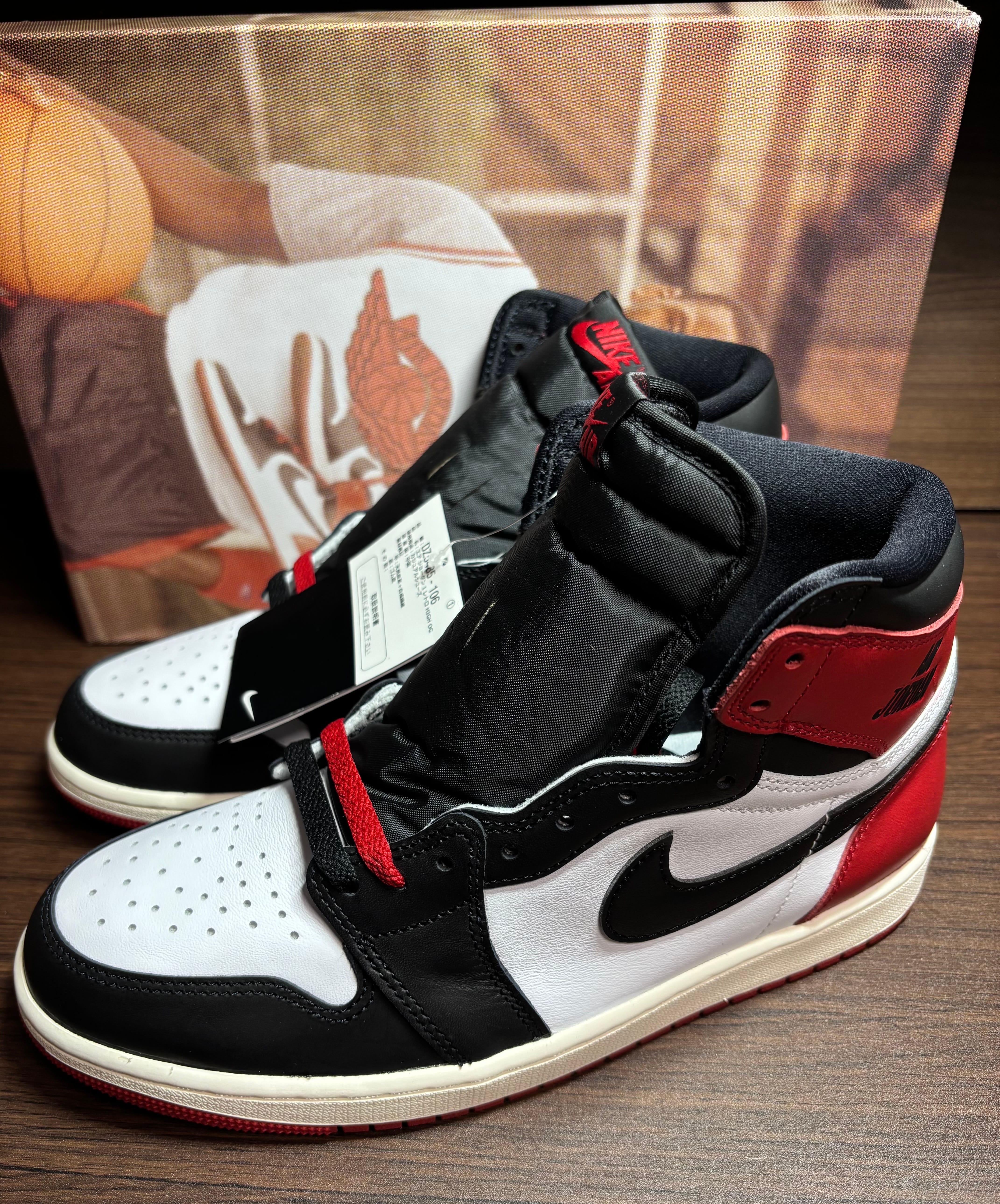 Nike Air Jordan 1 Retro High OG "Black Toe Reimagined"
