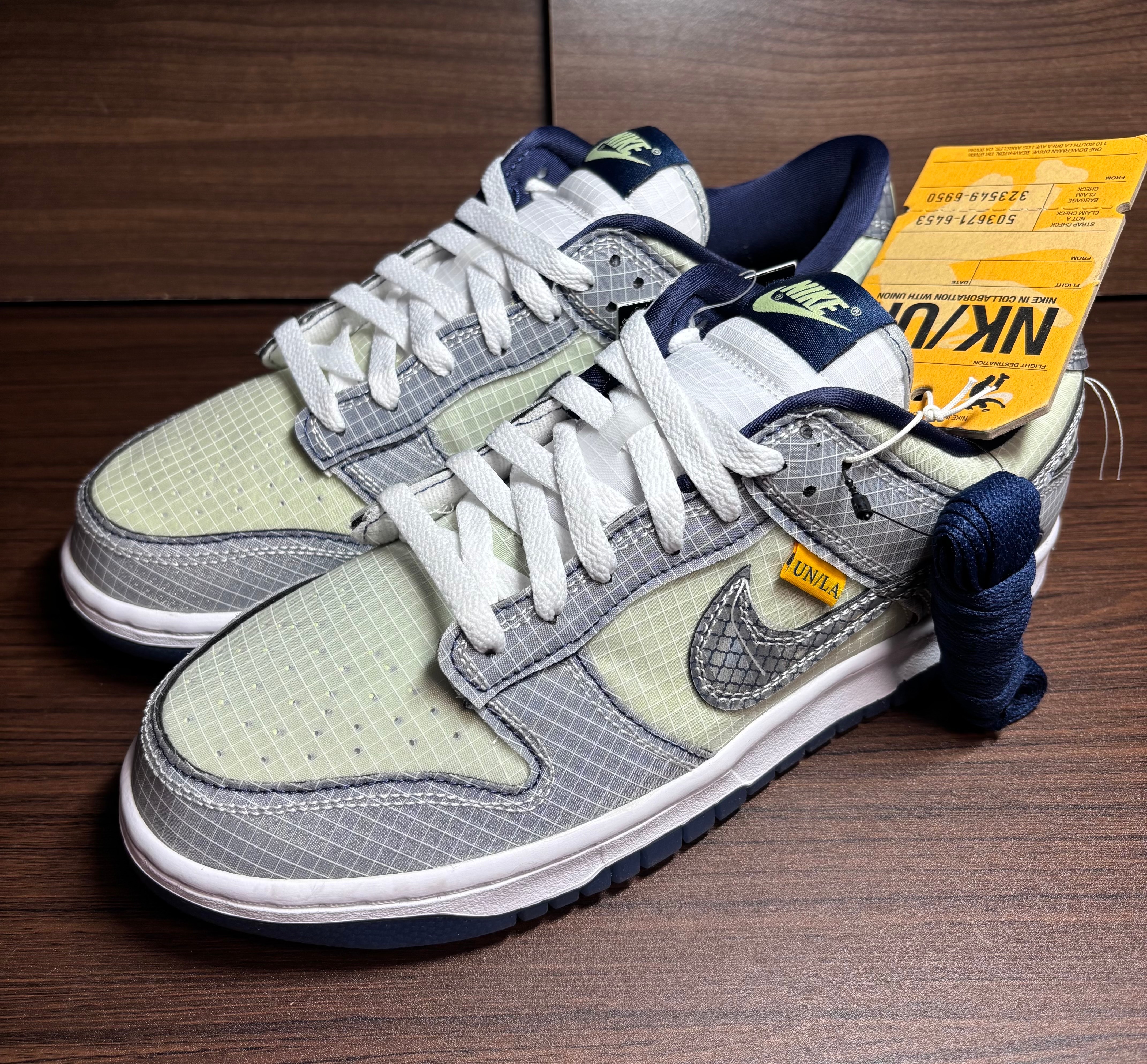 UNION × Nike Dunk Low "Pistachio"