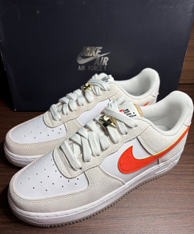 Nike Women's Air Force 1 Low First Use "Orange Swooshes"