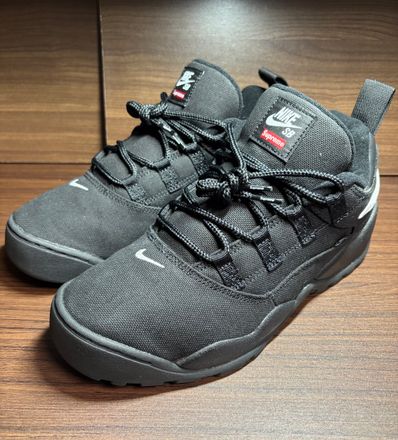 Supreme × Nike SB Darwin Low "Black"