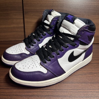 Nike Air Jordan 1 Retro High OG "Court Purple White/Black" (2020)
