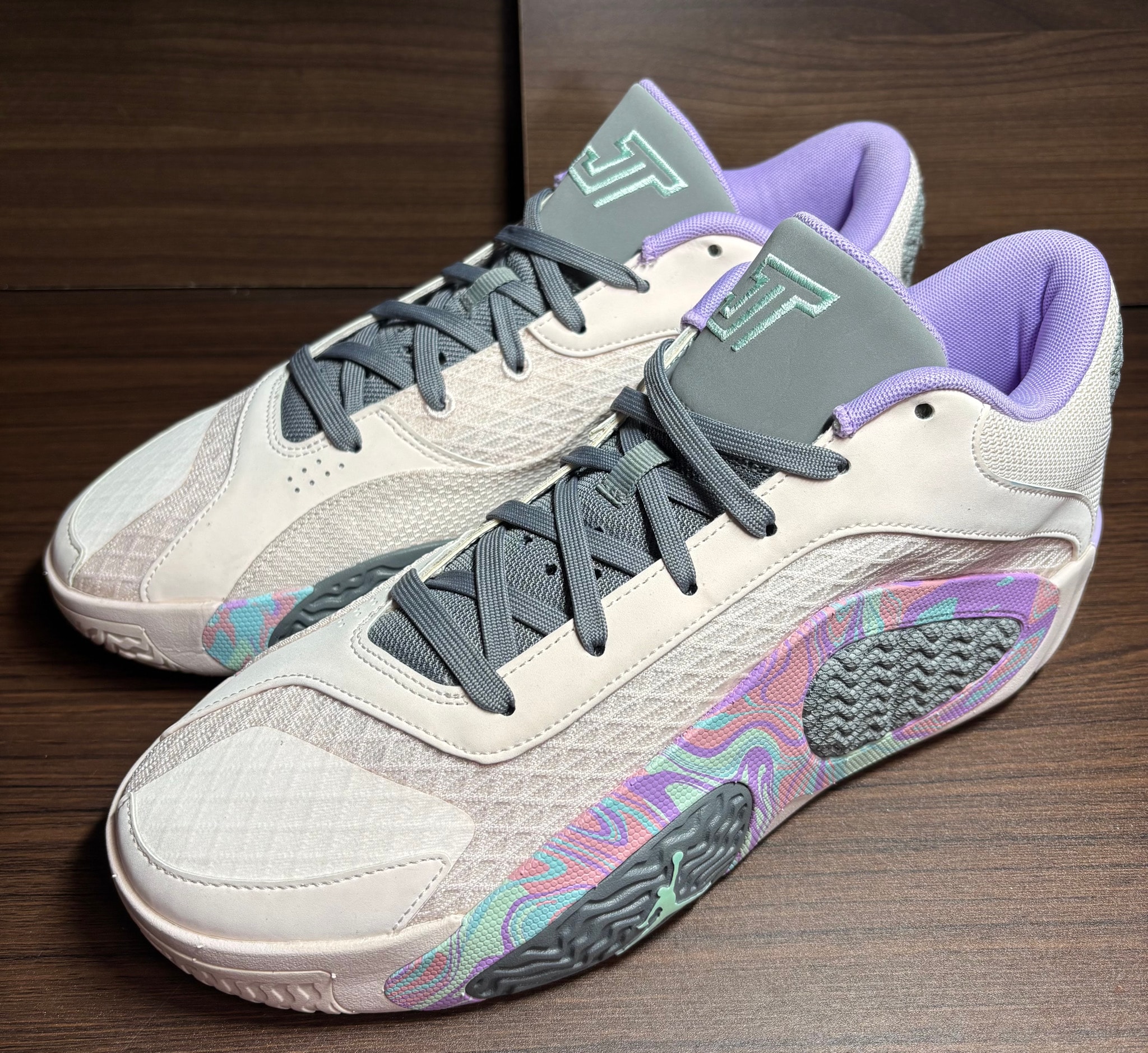 Nike Jordan Tatum 2 "Sidewalk Chalk" (FZ2202-600/FZ2203-600)